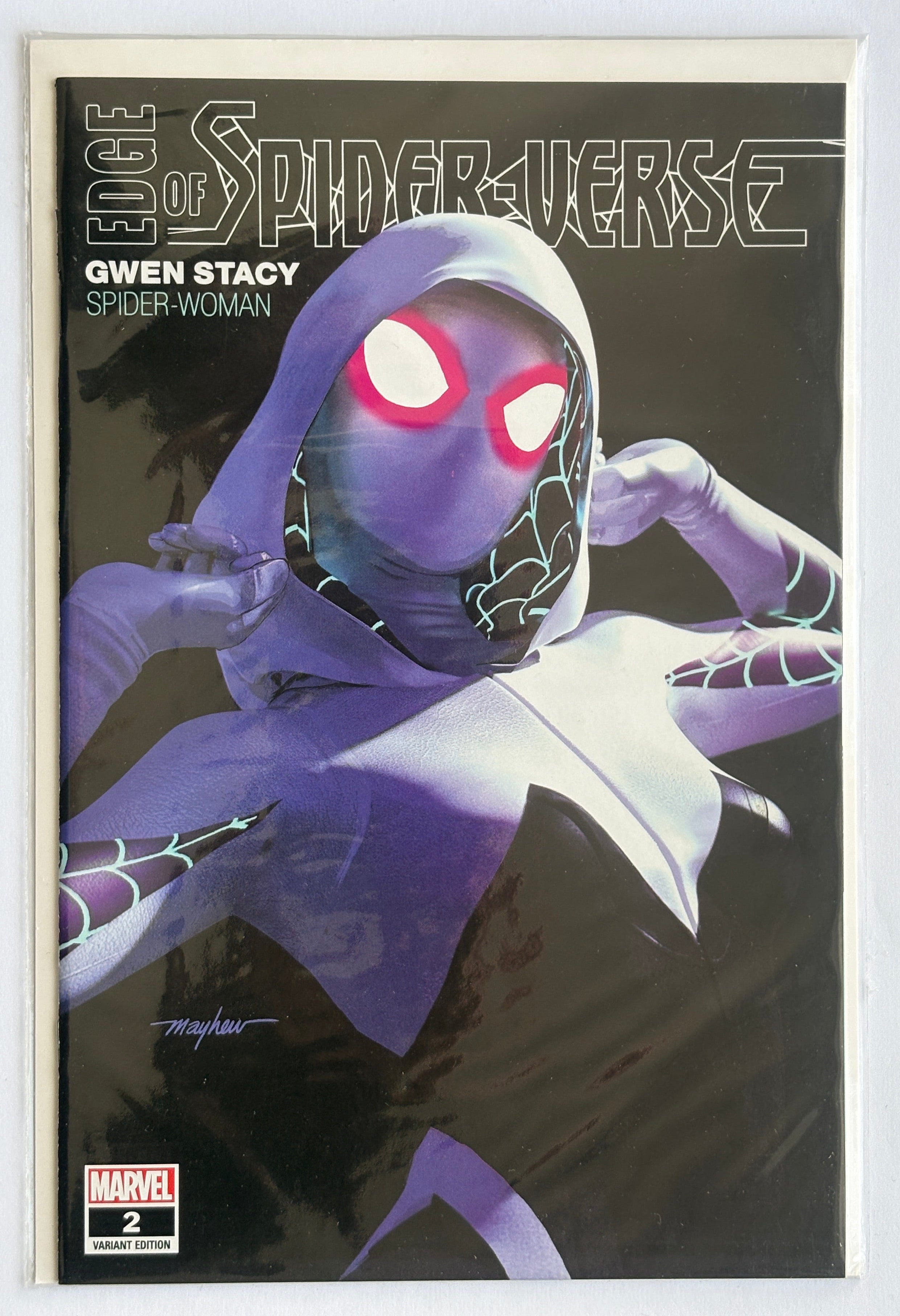 Edge of Spider-Verse #2 Mike Mayhew Variant Facsimile Edition April 2022 NM 9.4