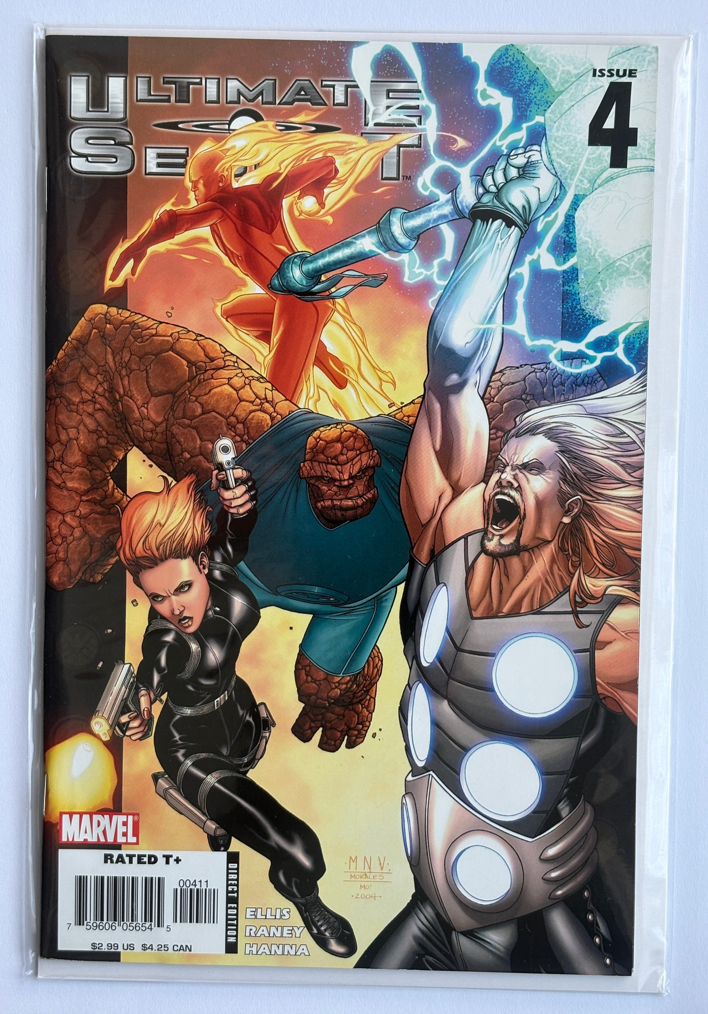 Ultimate Secret #4 - 1st Printing - Marvel Comics July 2005 VF+ 8.5