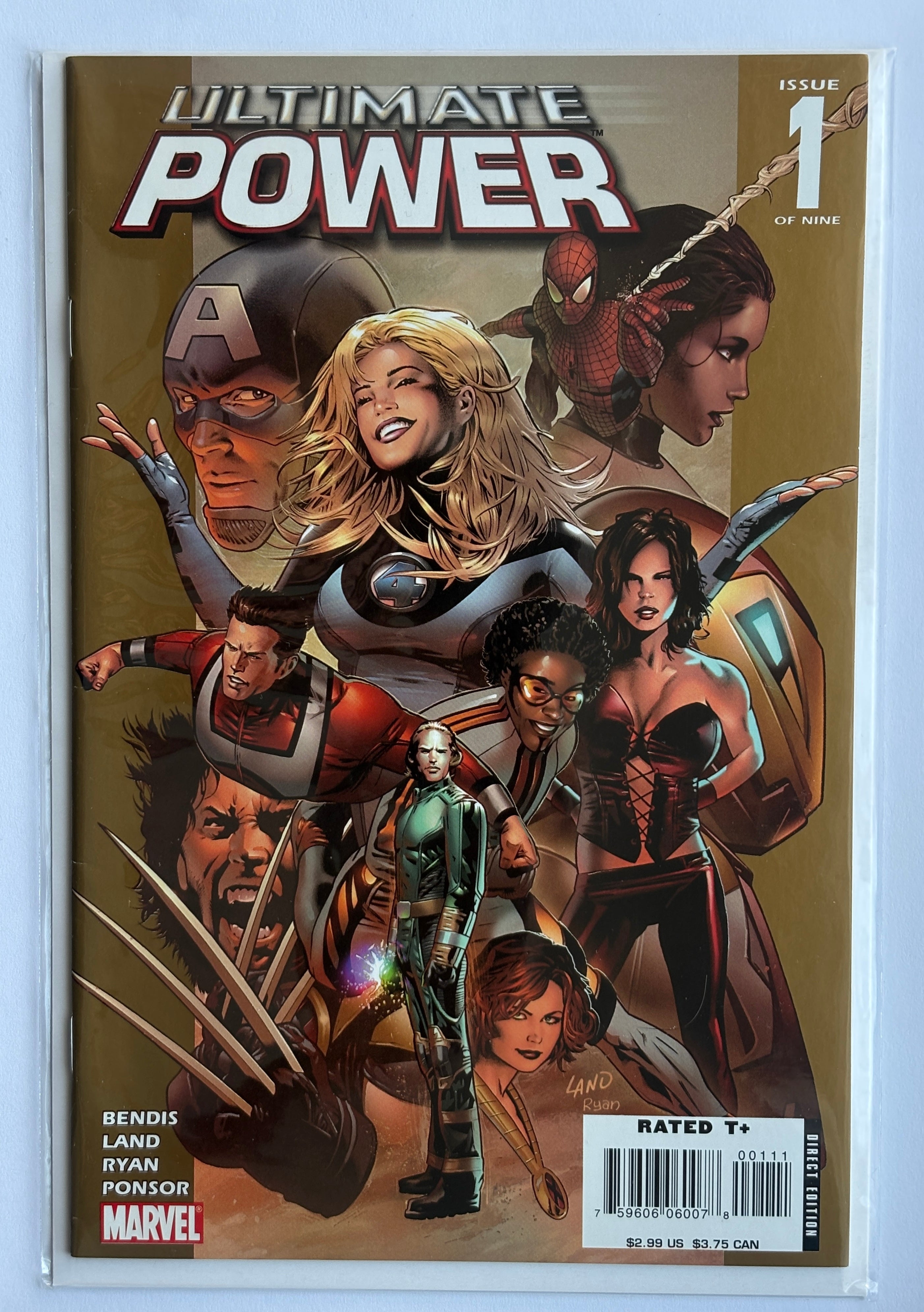 Ultimate Power #1 - 1st Printing - Marvel Comics December 2006 VF- 7.5