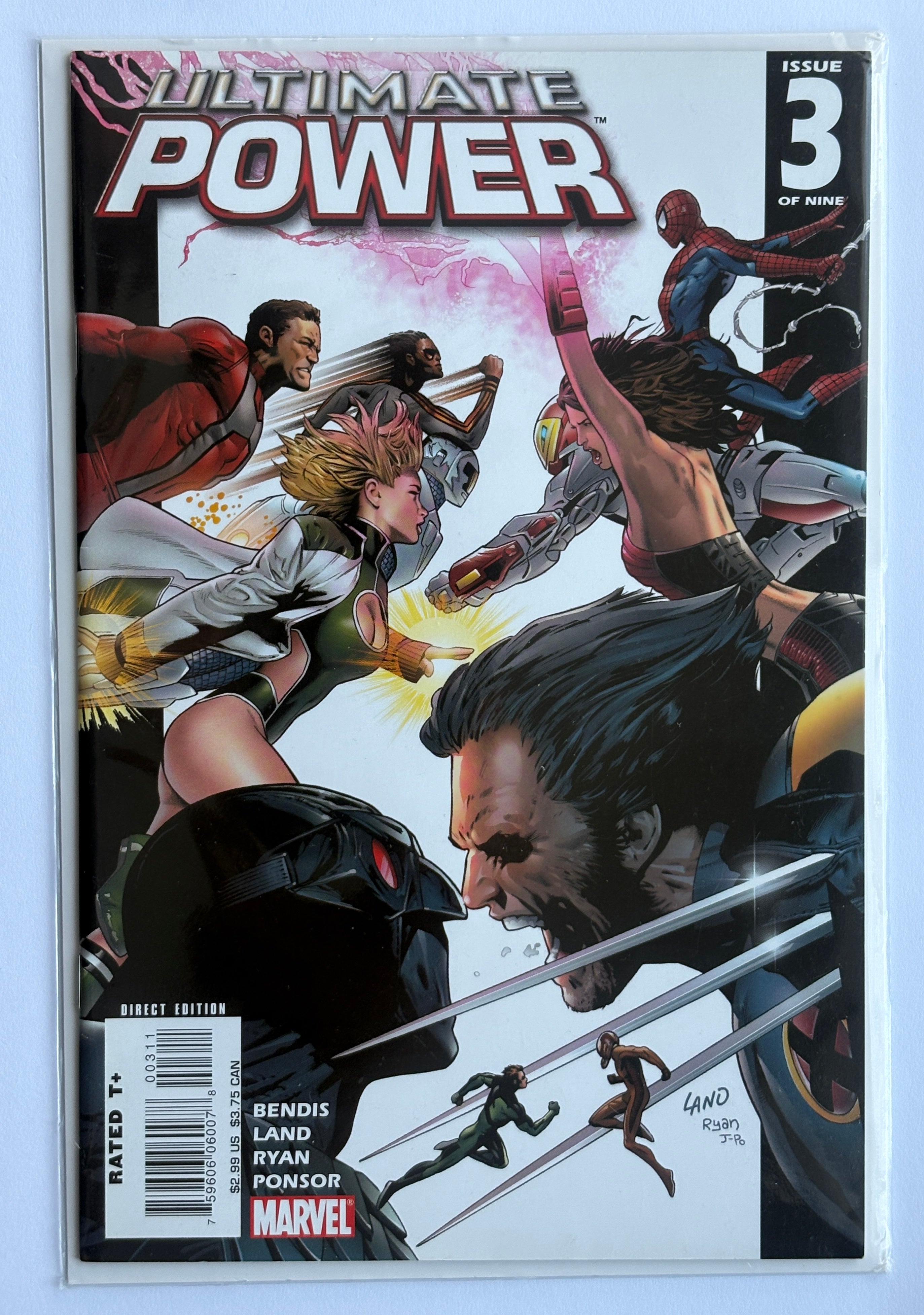 Ultimate Power #3 - 1st Printing - Marvel Comics February 2007 VF+ 8.5