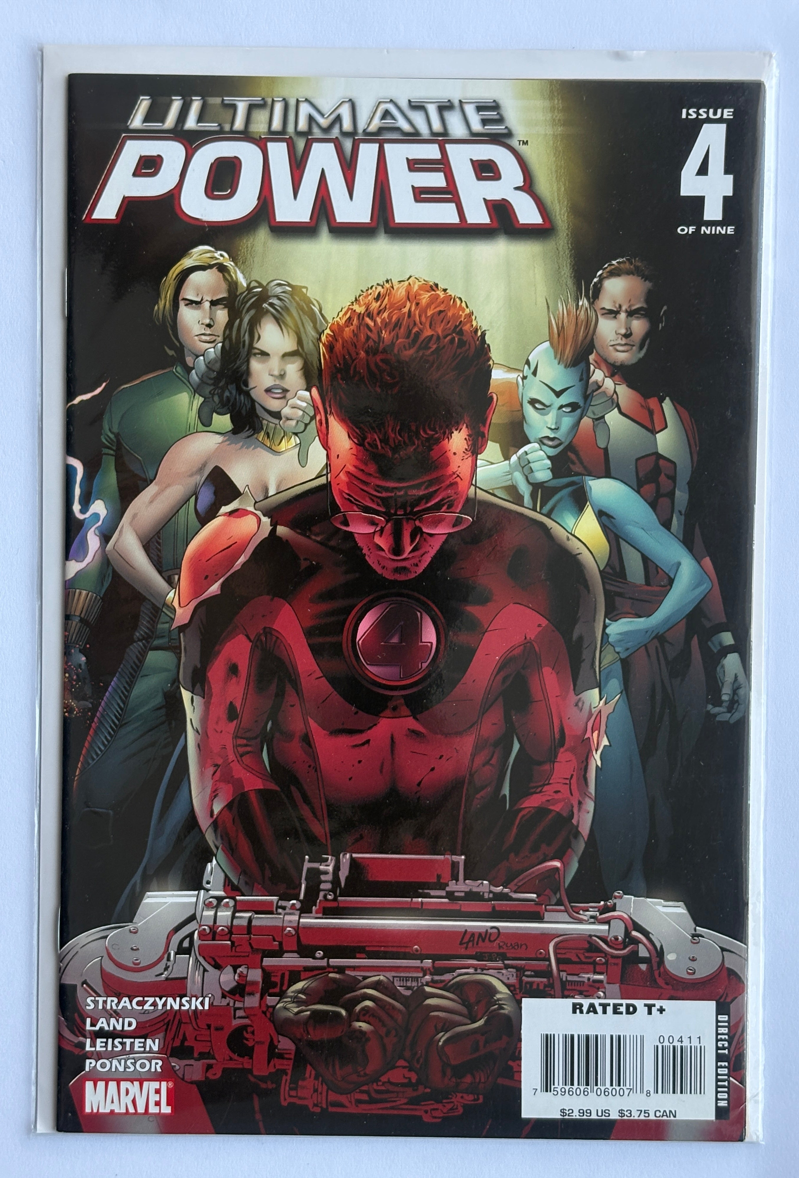 Ultimate Power #4 - 1st Printing - Marvel Comics June 2007 VF 8.0