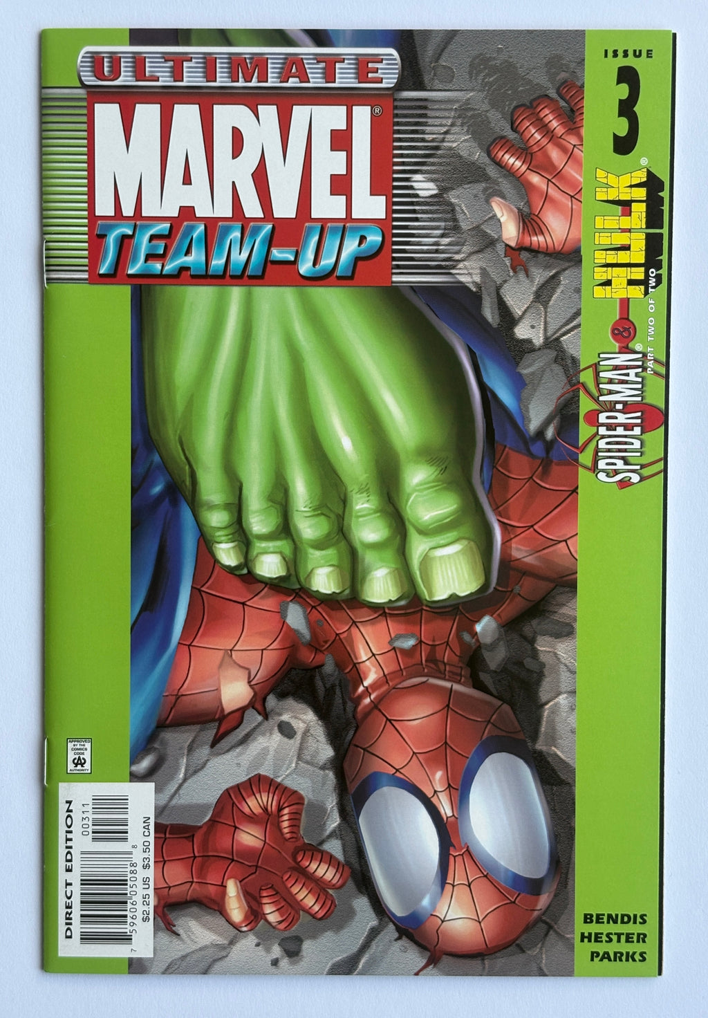 Ultimate Marvel Team-Up #2 & 3 - Spider-Man & Hulk 1 & 2 Complete Story VF+ 8.5