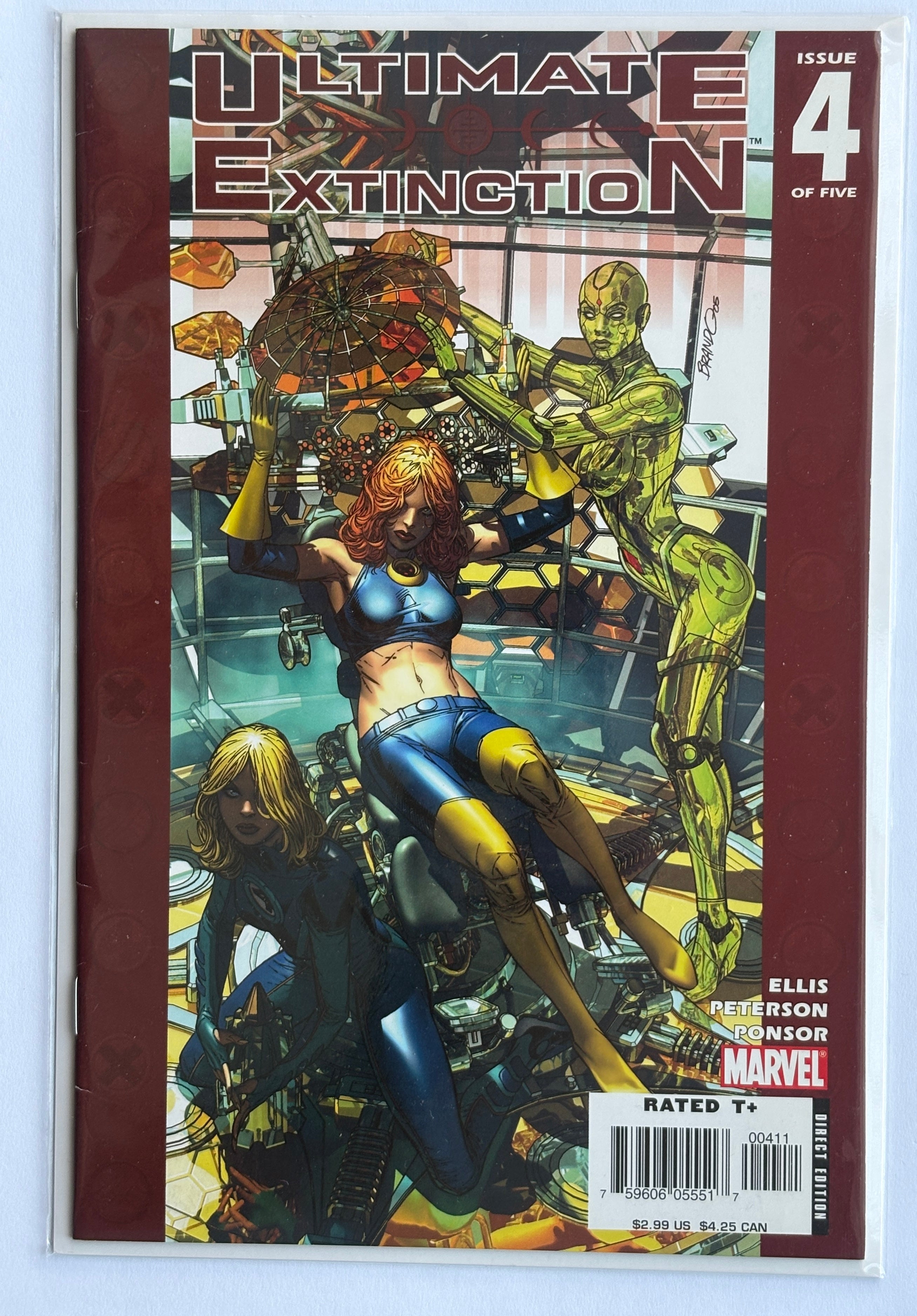 Ultimate Extinction #4 (4 of 5) 1st Printing Marvel Comics June 2006 VF 8.0