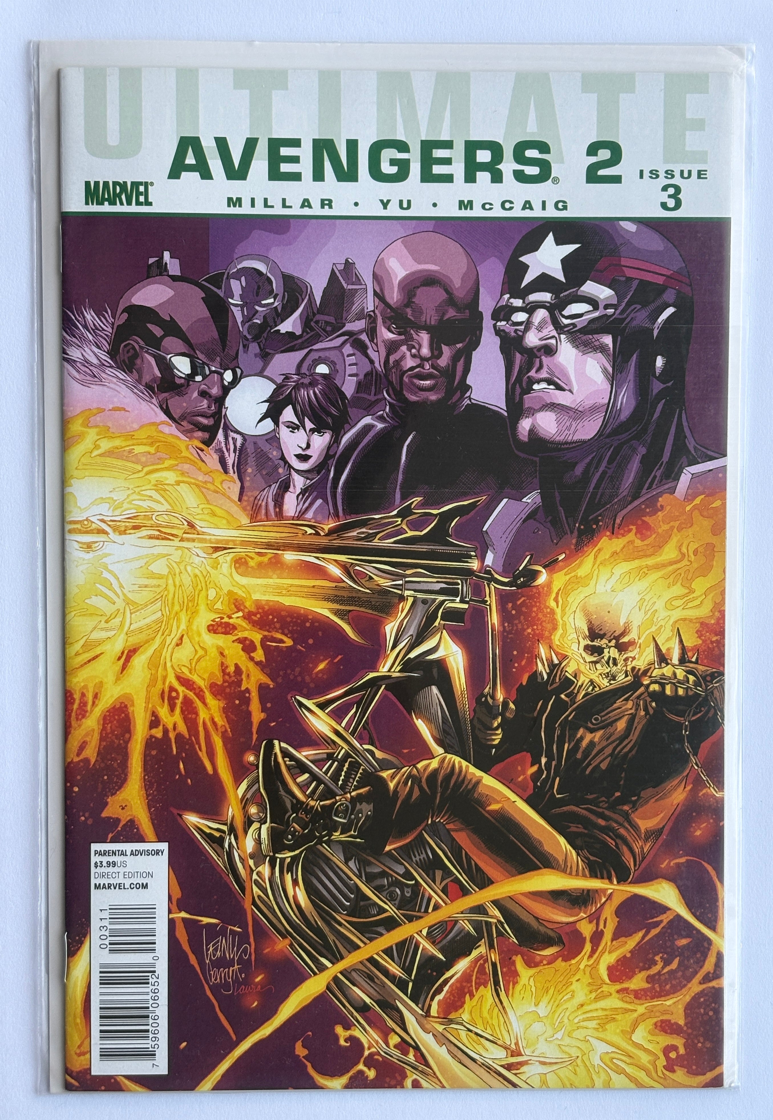 Ultimate Avengers 2 #3 - 1st Printing - Marvel Comics 2010 VF+ 7.5