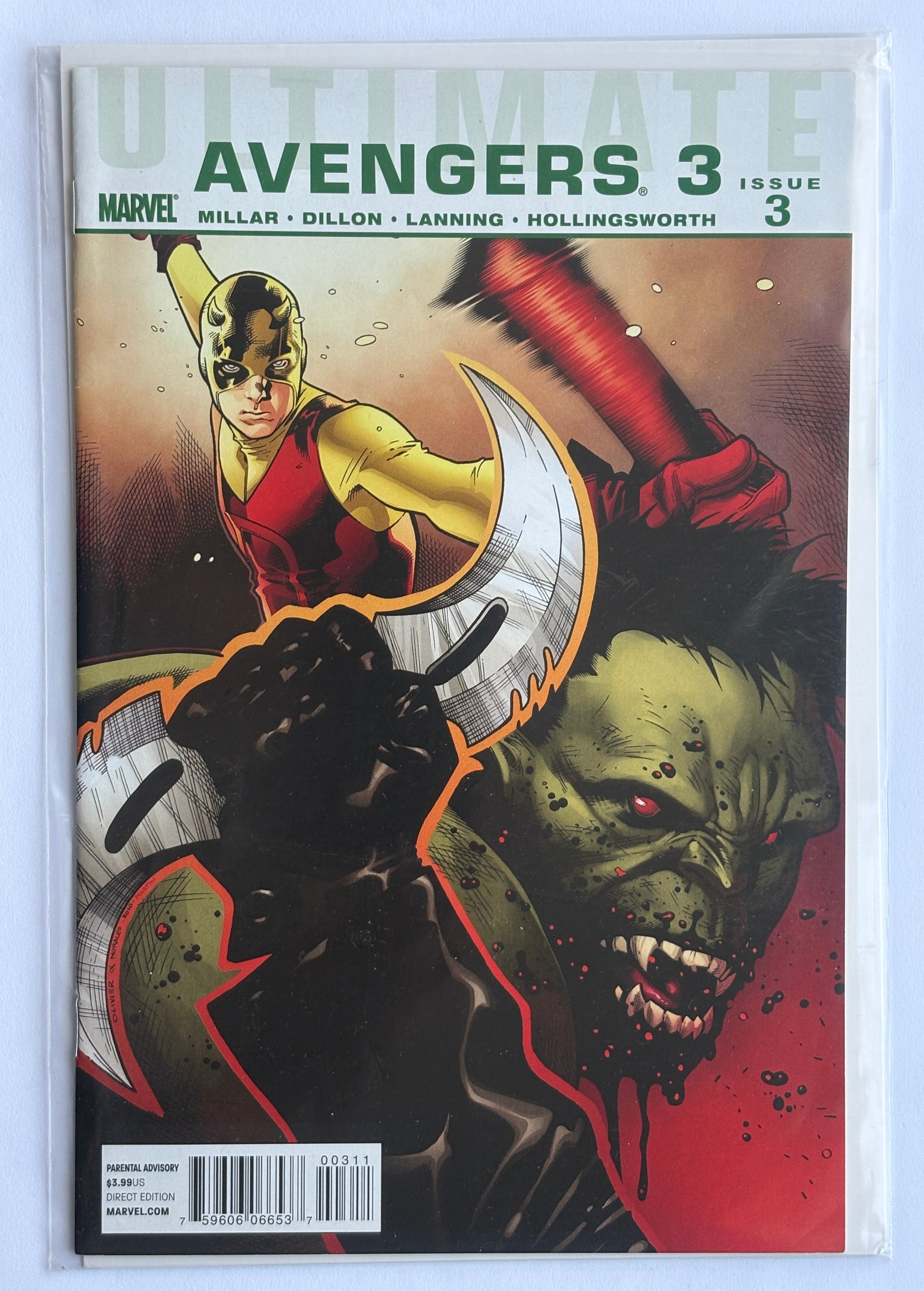 Ultimate Avengers 3 #3 - 1st Printing - Marvel Comics December 2010 VF- 7.5