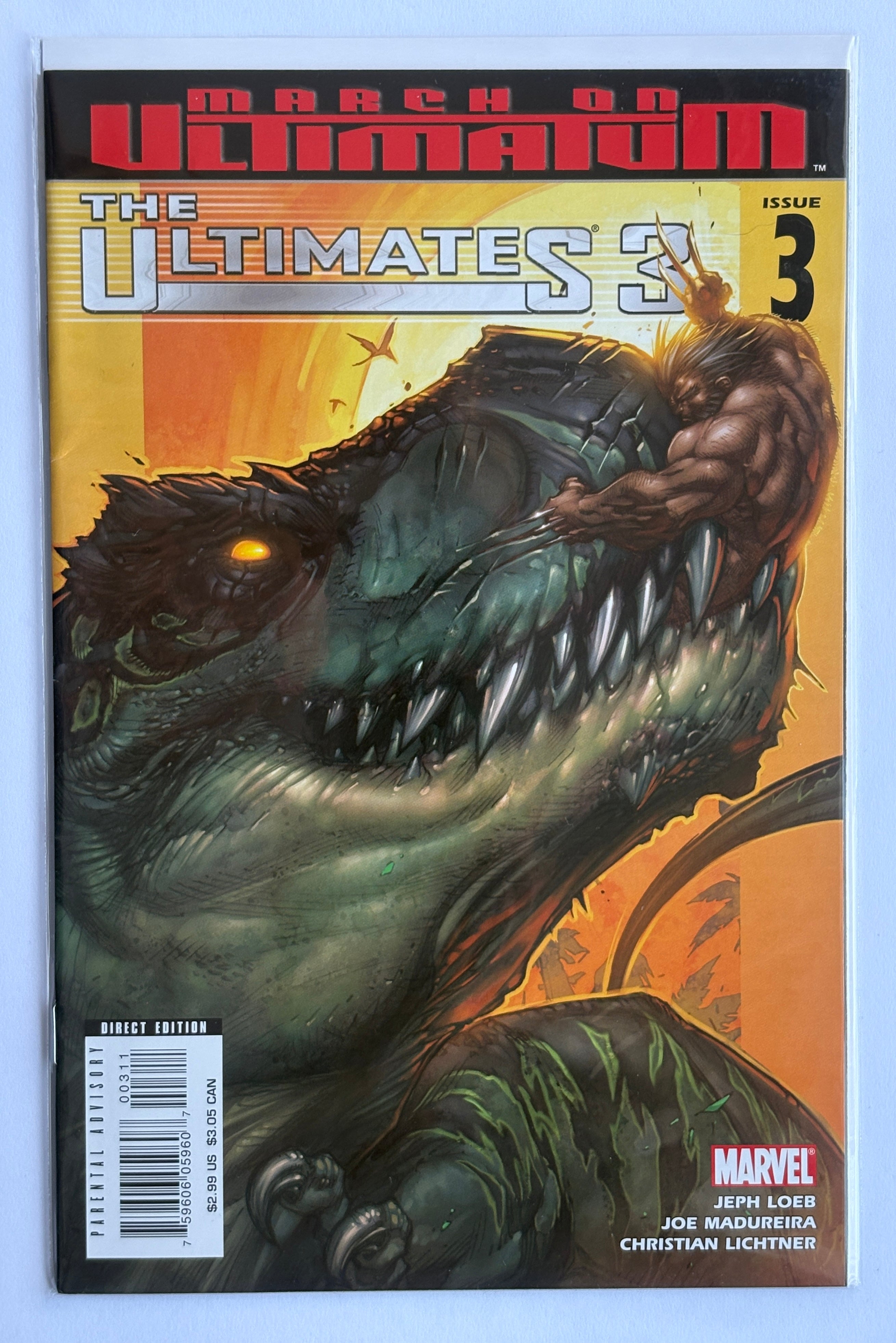 The Ultimates 3 #3 - 1st Printing Marvel Comics March 2008 F/VF 7.0