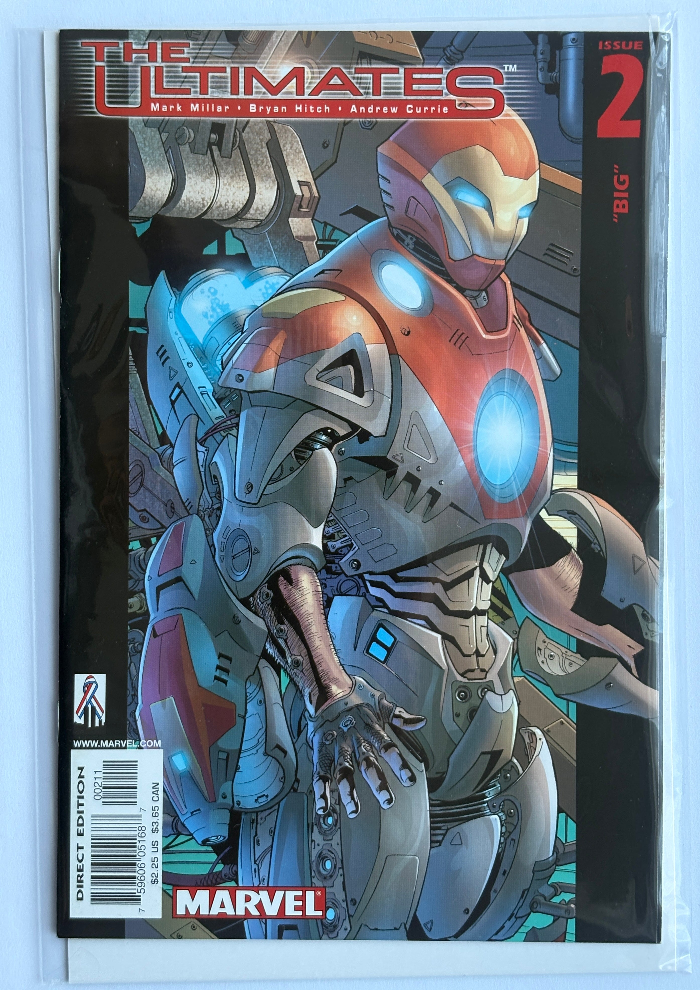 The Ultimates #2 - 1st Print Marvel Comics April 2002 VF+ 8.5