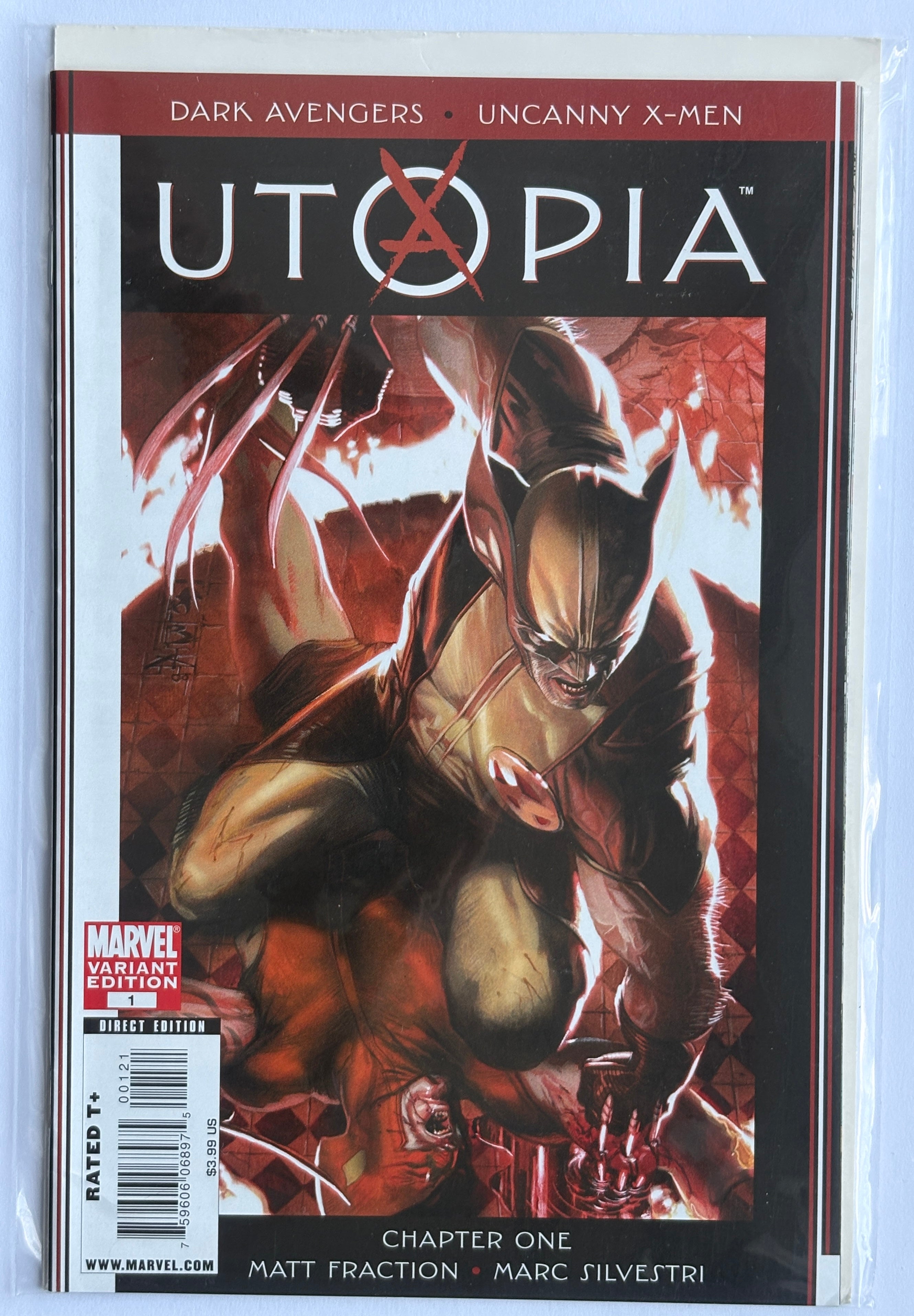 Dark Avengers #1 Utopia 1st Printing Bianchi Variant Marvel Aug 2009 VF+ 8.5