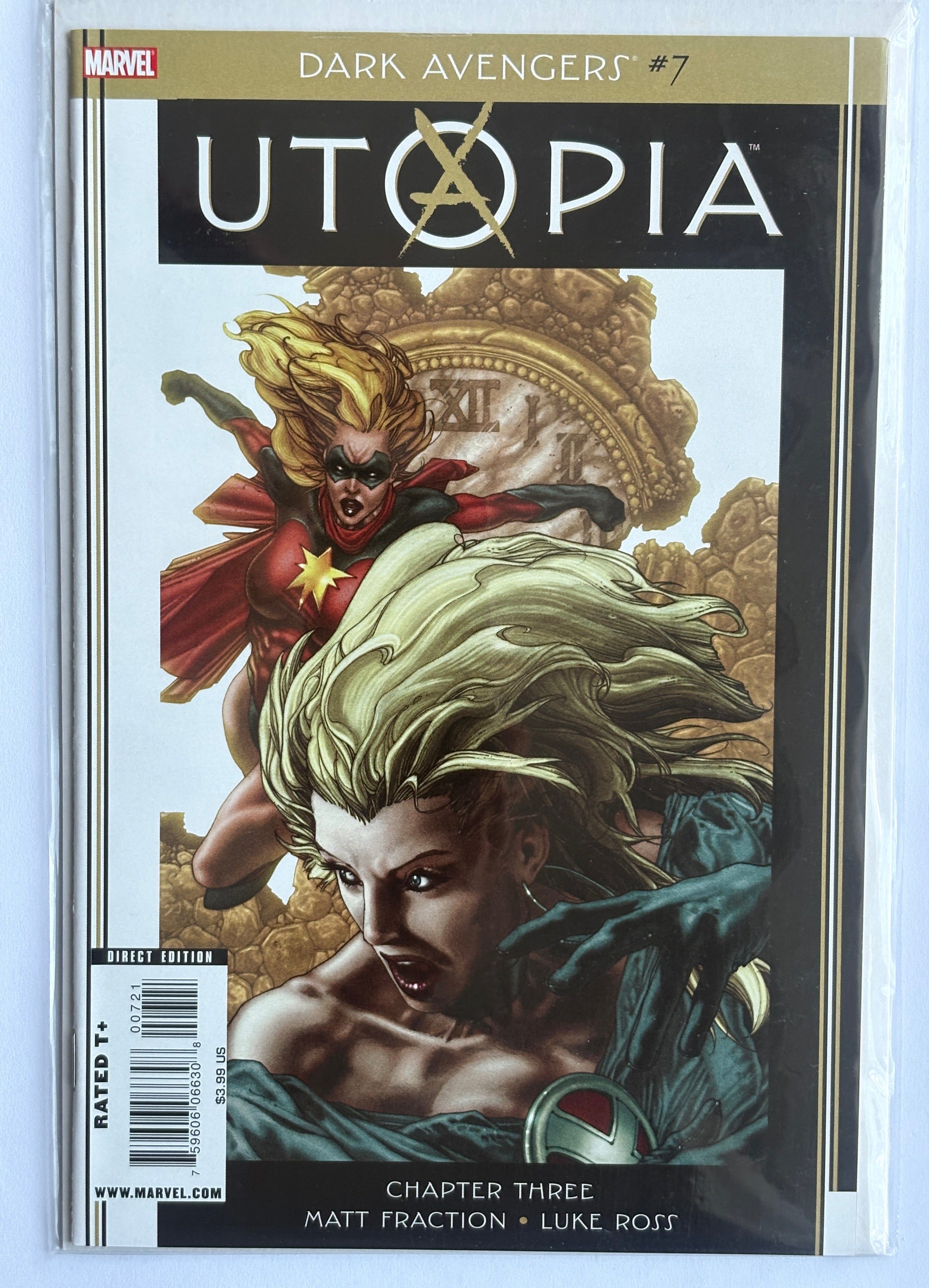 Dark Avengers #7 Utopia 1st Printing Cover B Marvel September 2009 VF 8.0