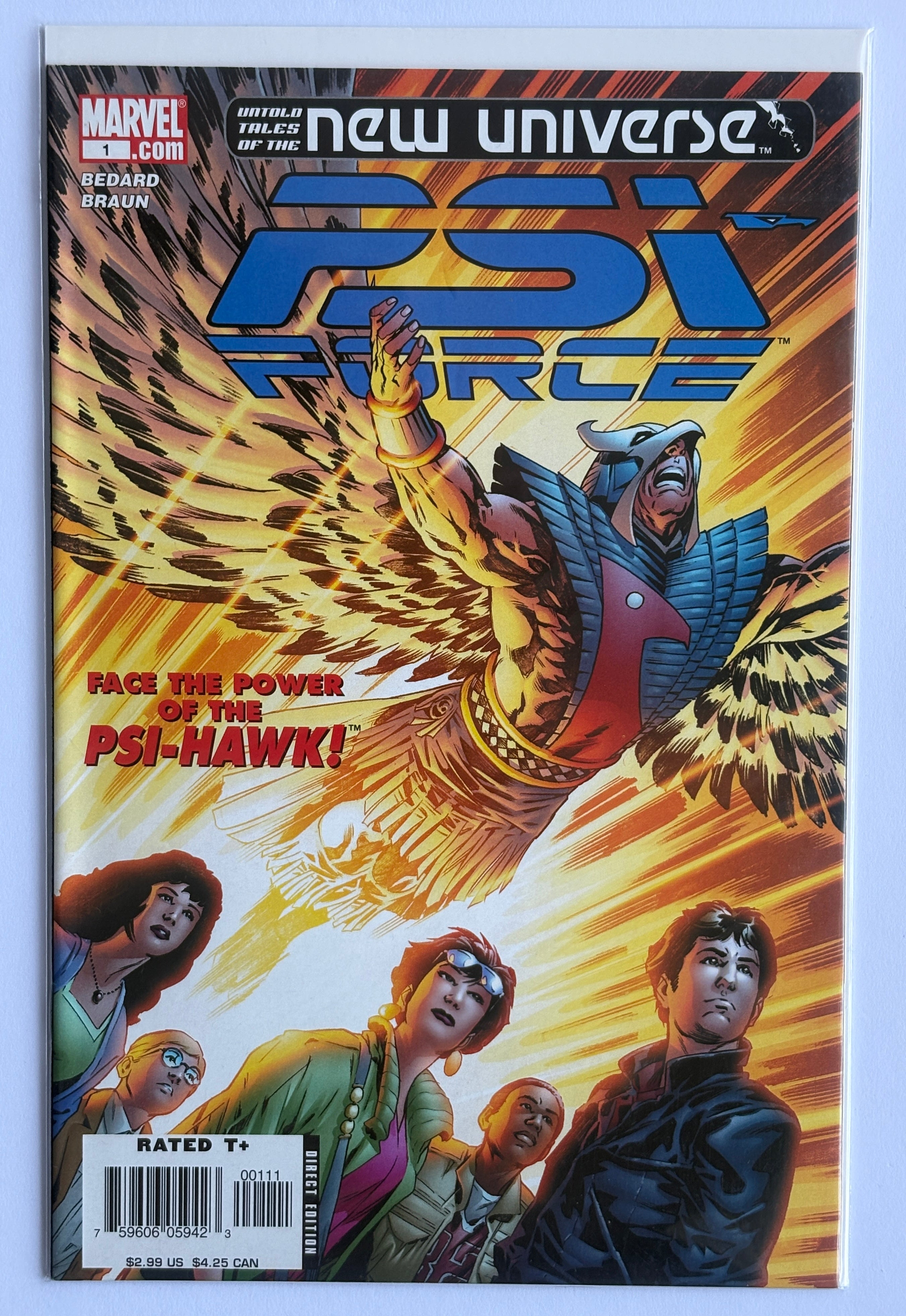 Untold Tales of the New Universe: PSI-Force #1 1st Printing May 2006 VF+ 8.5
