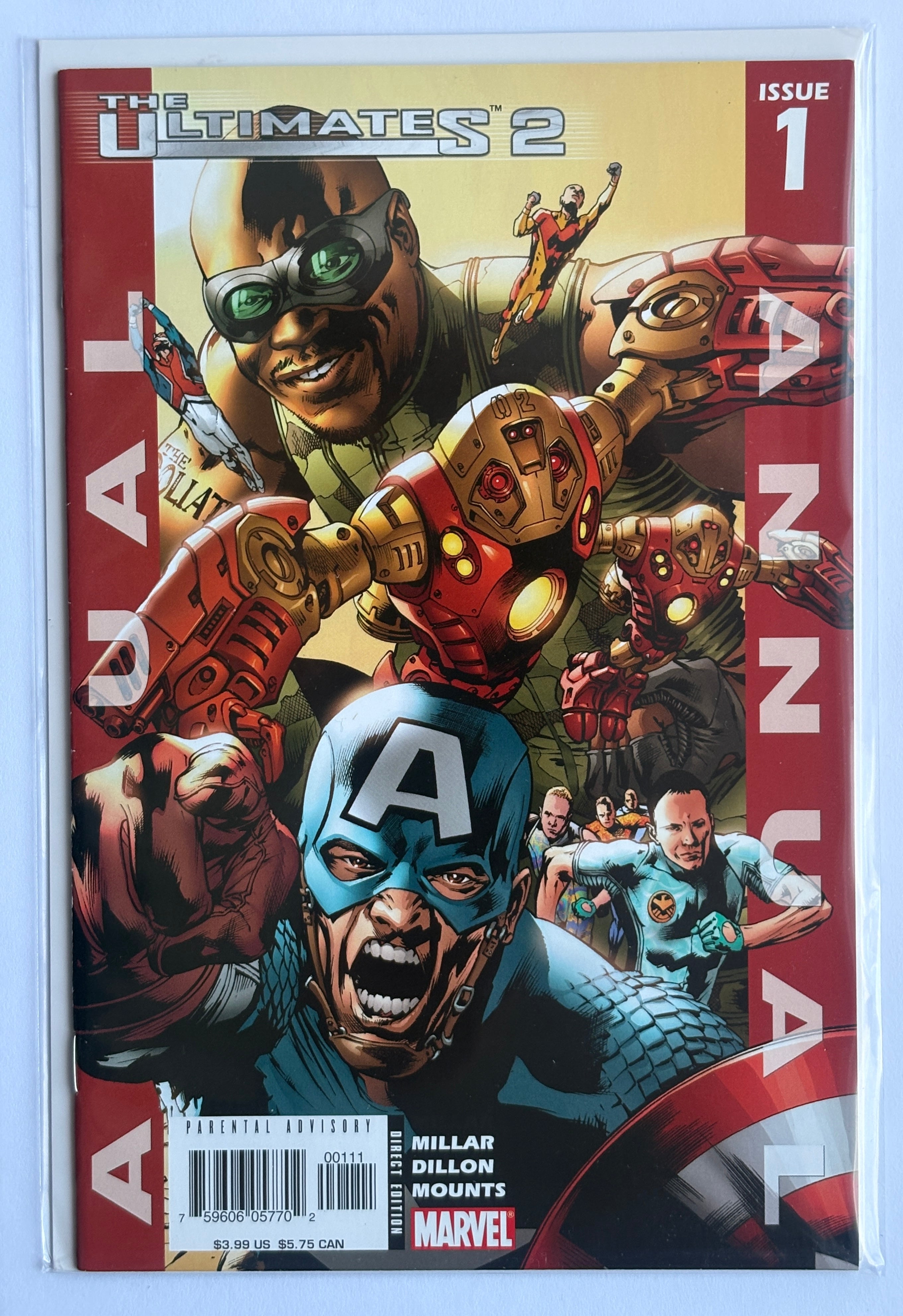 The Ultimates 2 Annual #1 - 1st Printing - Marvel Comics October 2005 VF- 7.5
