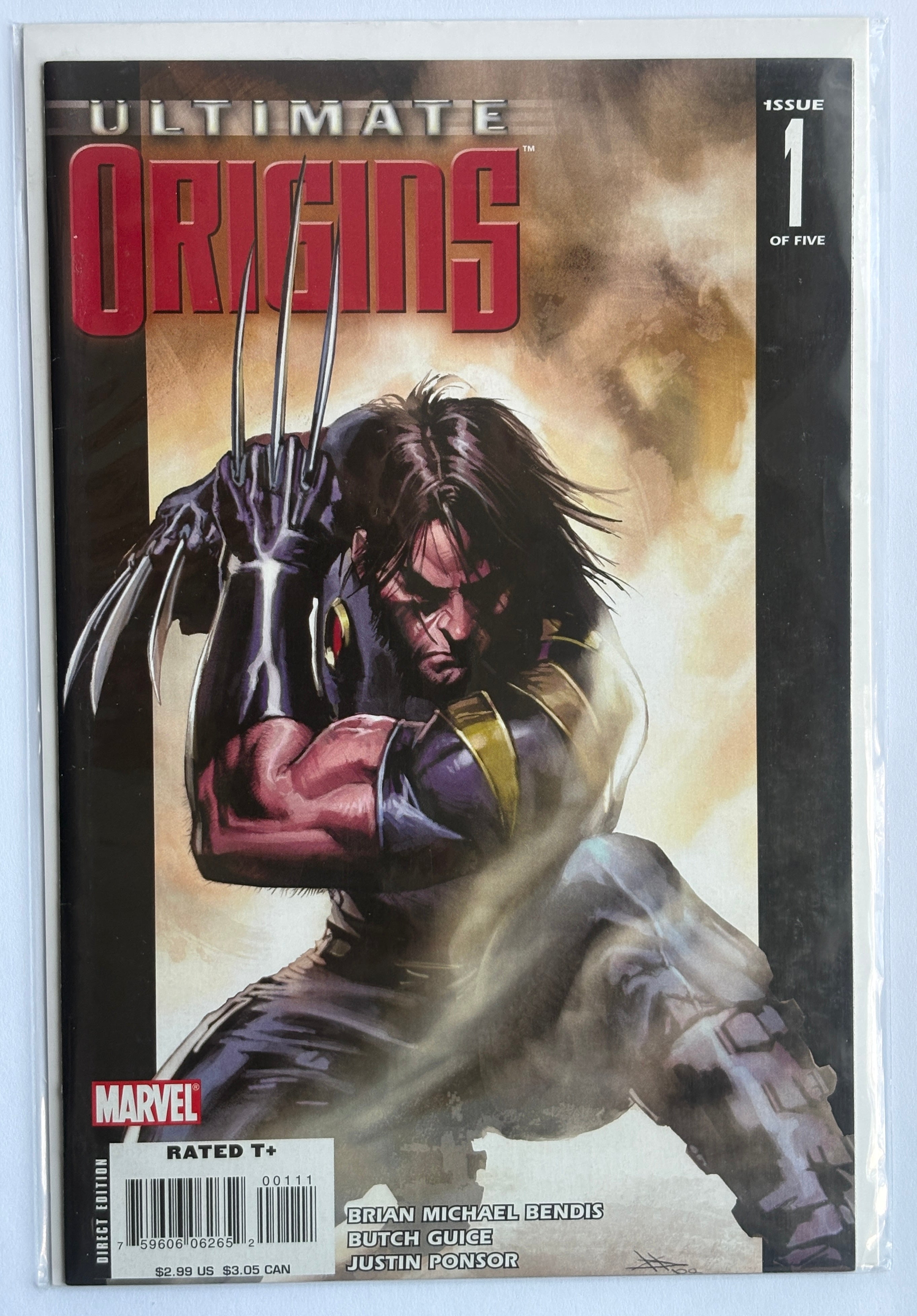 Ultimate Origins #1 - 1st Printing Marvel Comics August 2008 VF+ 8.5