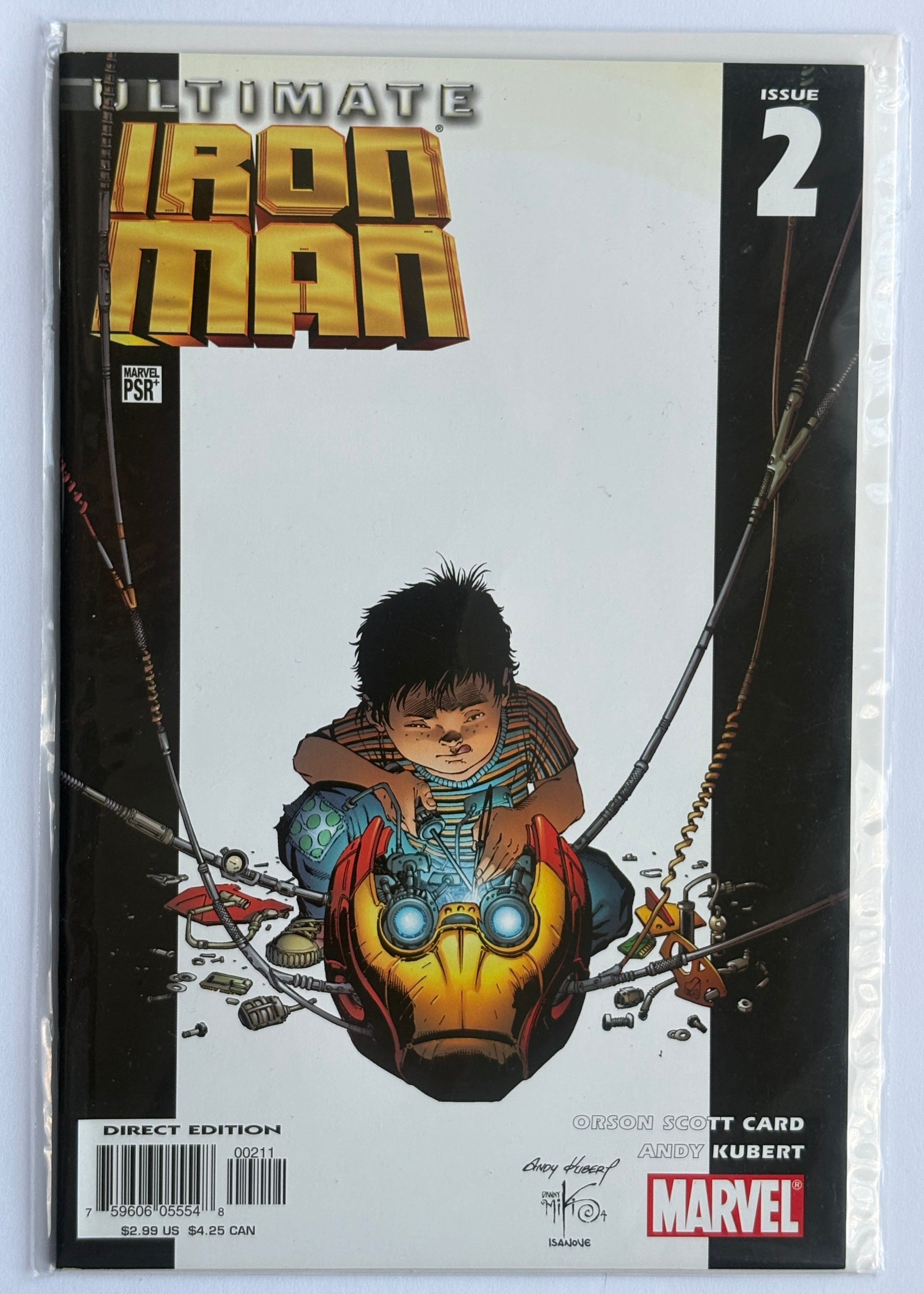 Ultimate Iron Man #2 - 1st Printing - Marvel Comics June 2005 VF- 7.5