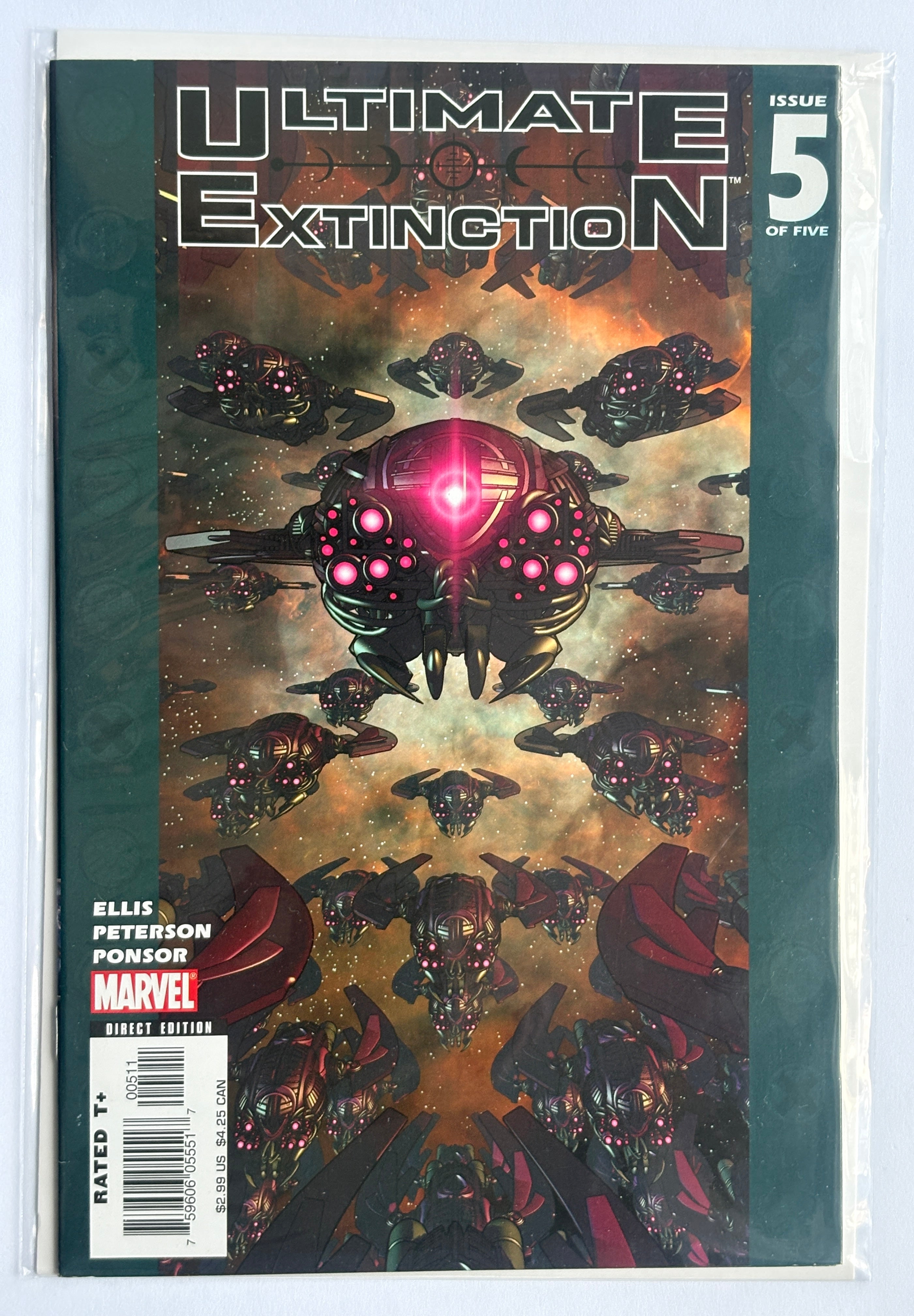 Ultimate Extinction #5 (5 of 5) 1st Printing Marvel Comics July 2006 VF 8.0