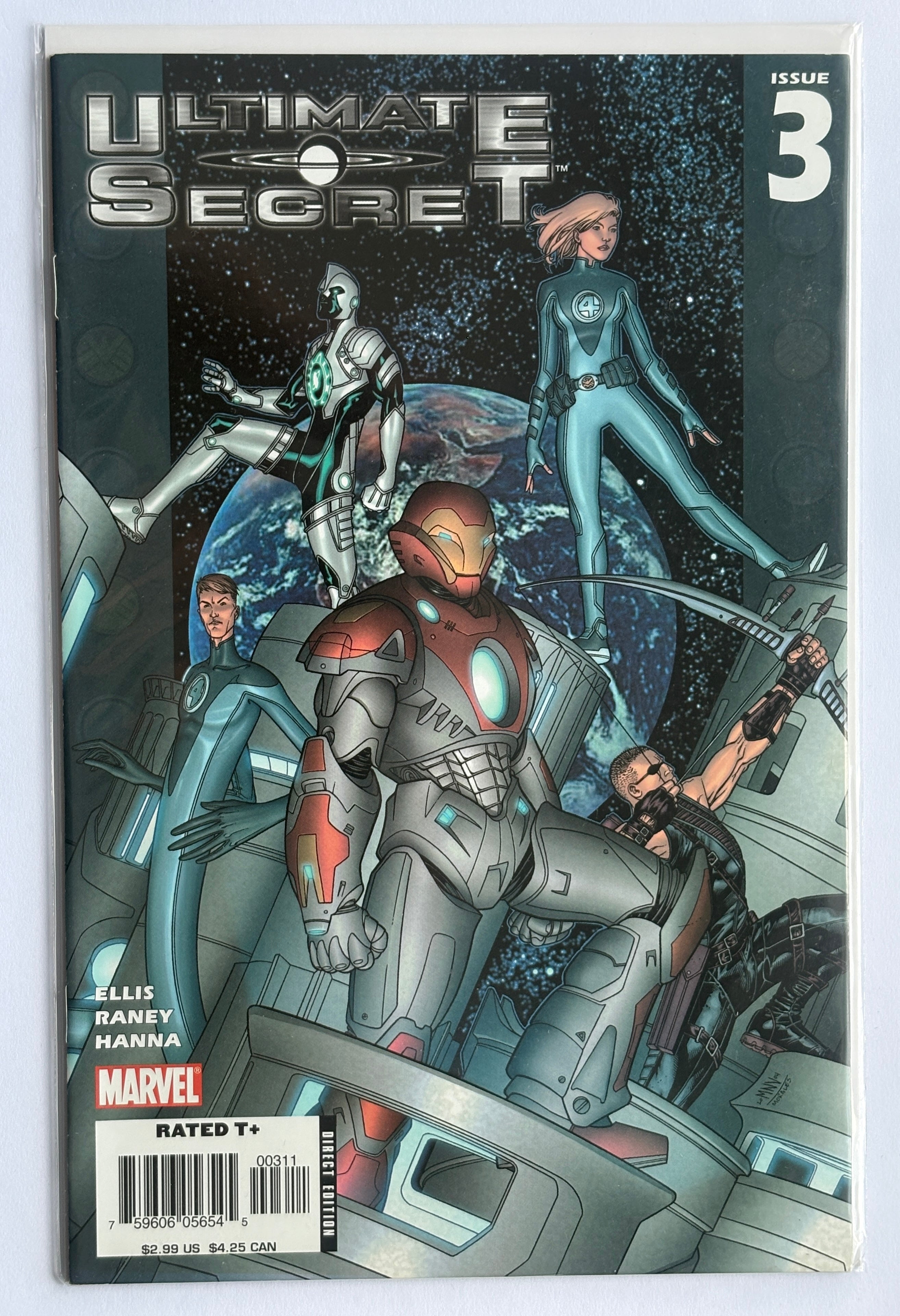 Ultimate Secret #3 - 1st Printing - Marvel Comics June 2005 VF- 7.5