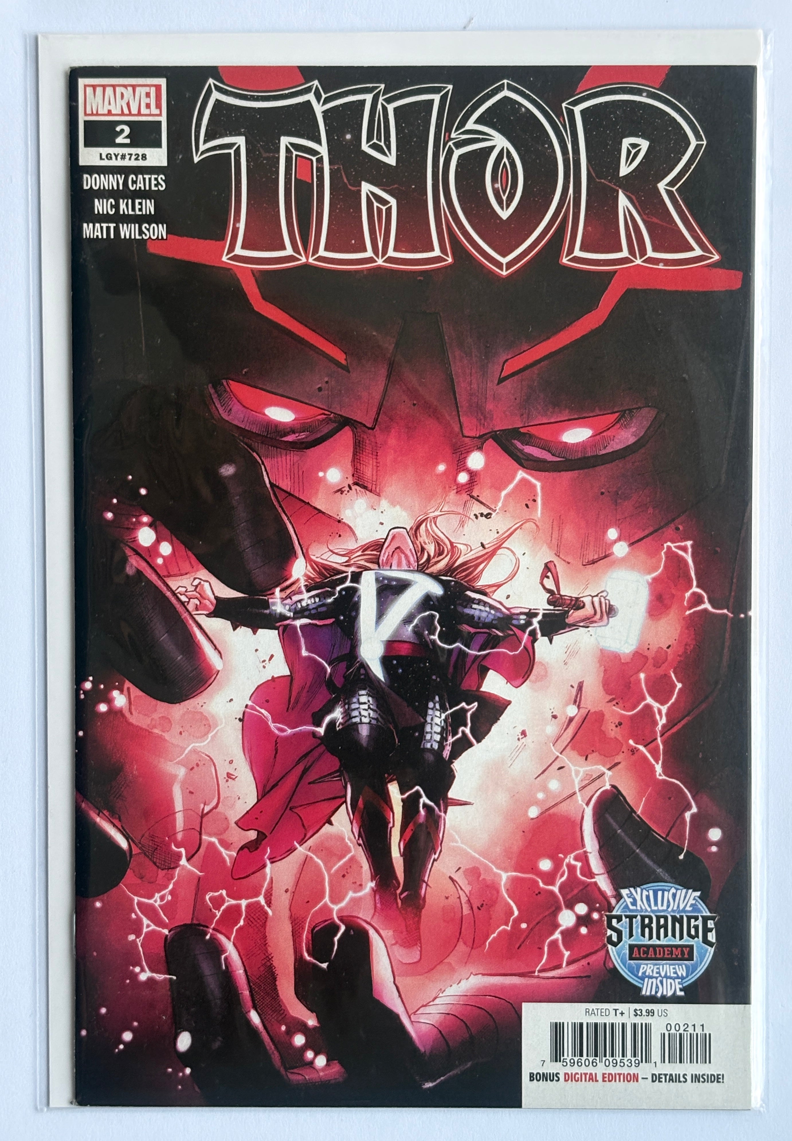 Thor #2 - 1st Printing - Black Winter - Marvel Comics March 2020 VF+ 8.5
