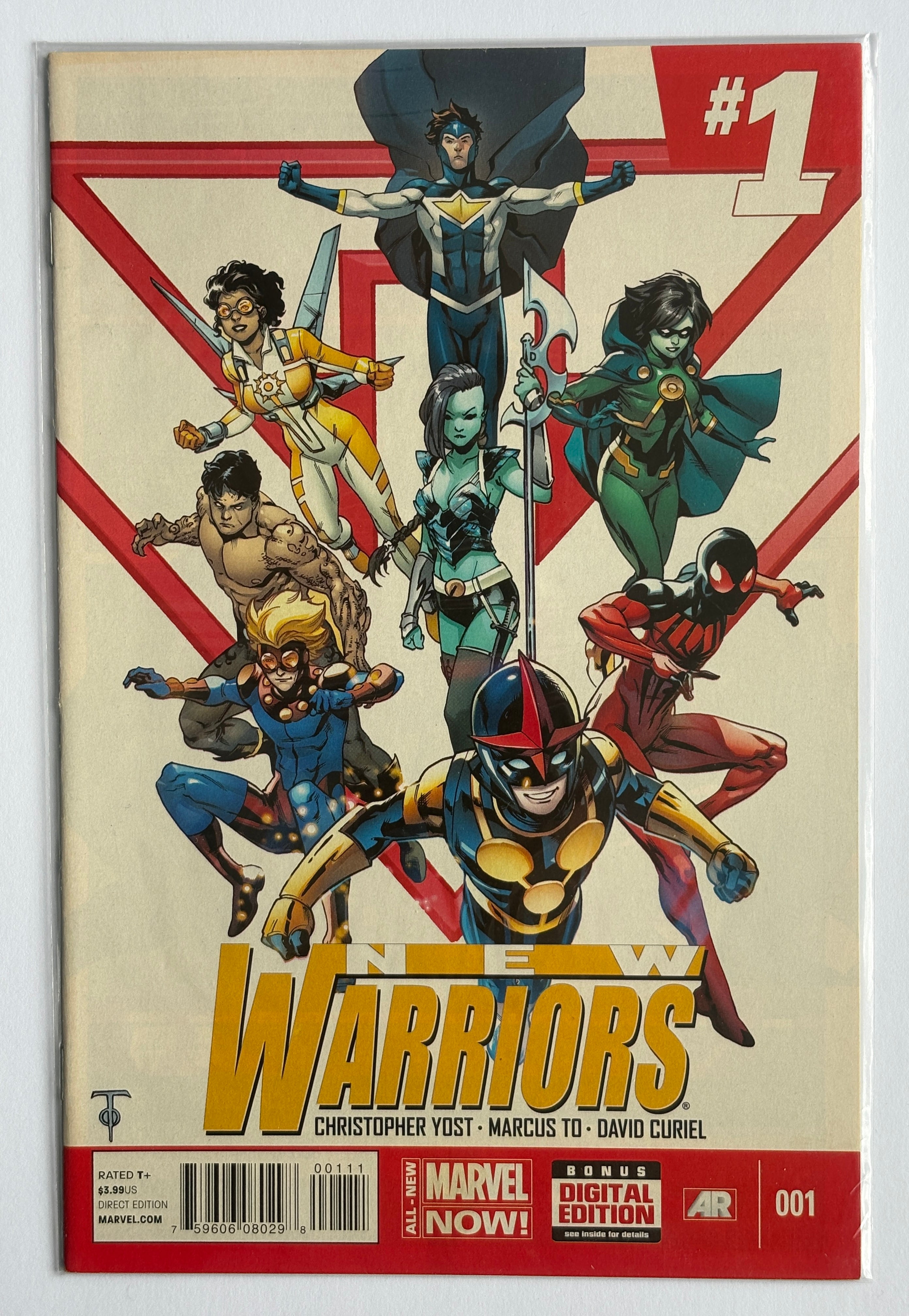New Warriors #1 - 1st Printing - Marvel Comics - April 2014 F/VF 7.0