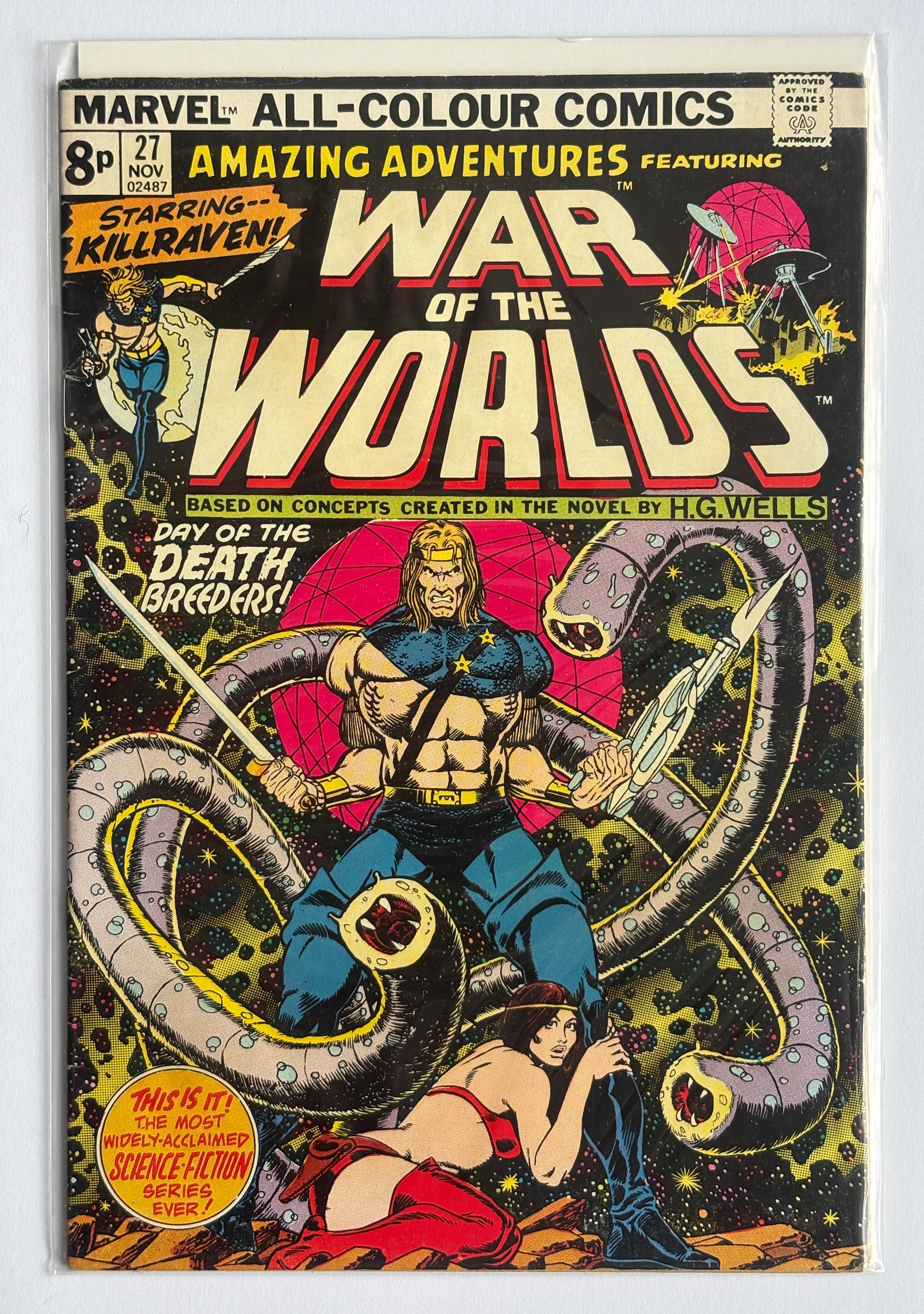 Amazing Adventures featuring War of the Worlds #27 - November 1974 FN+ 6.5