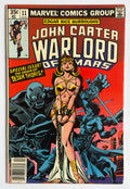 John Carter Warlord of Mars #11 Origin of Dejah Thoris 1978 VF 8.0