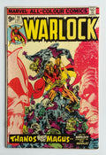 Warlock #10 - Thanos Vs The Magus - UK Variant December 1975 VG/FN 5.0