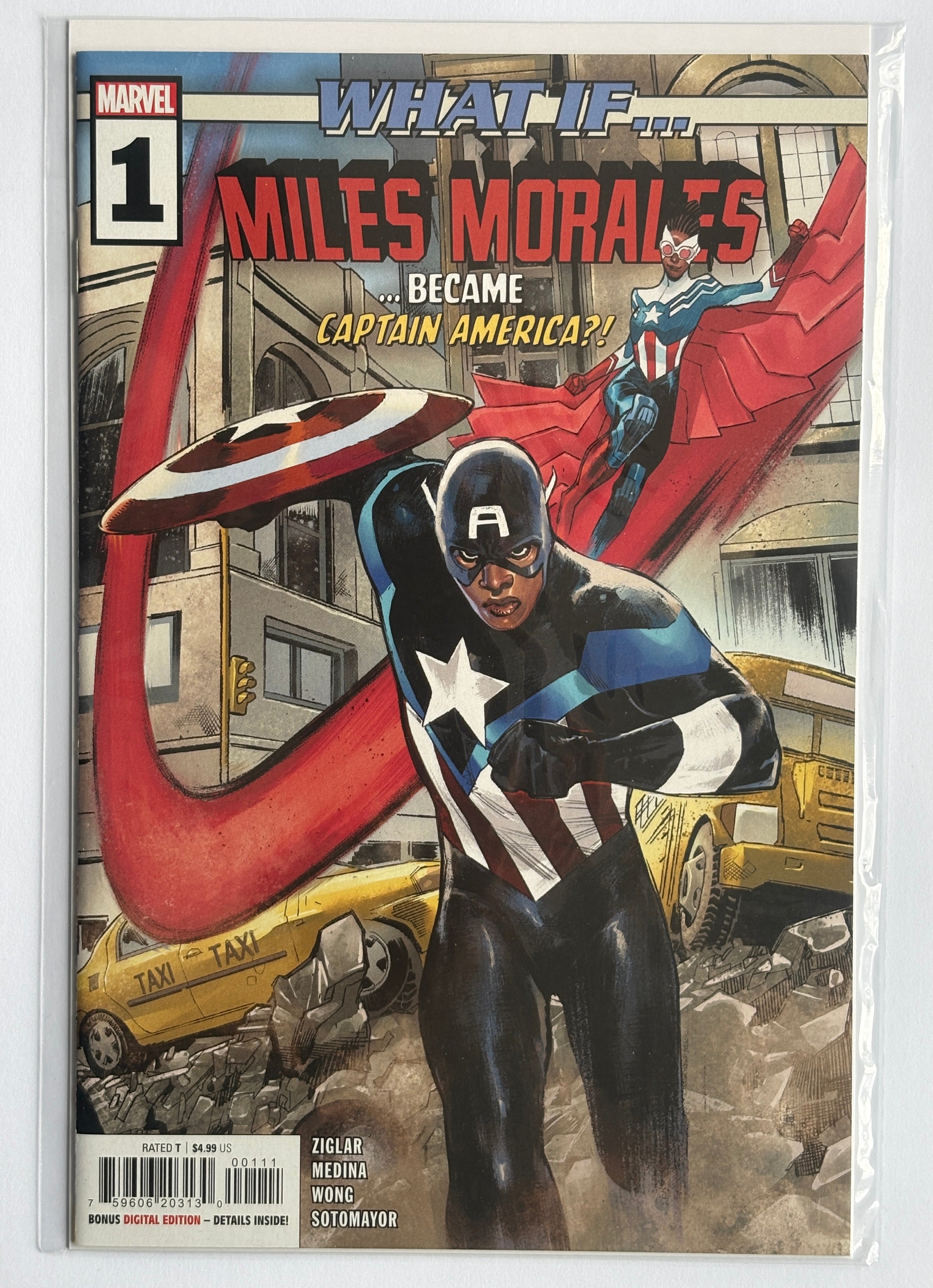 What If.. Miles Morales Became Captain America #1 - Marvel 2022 NM 9.4