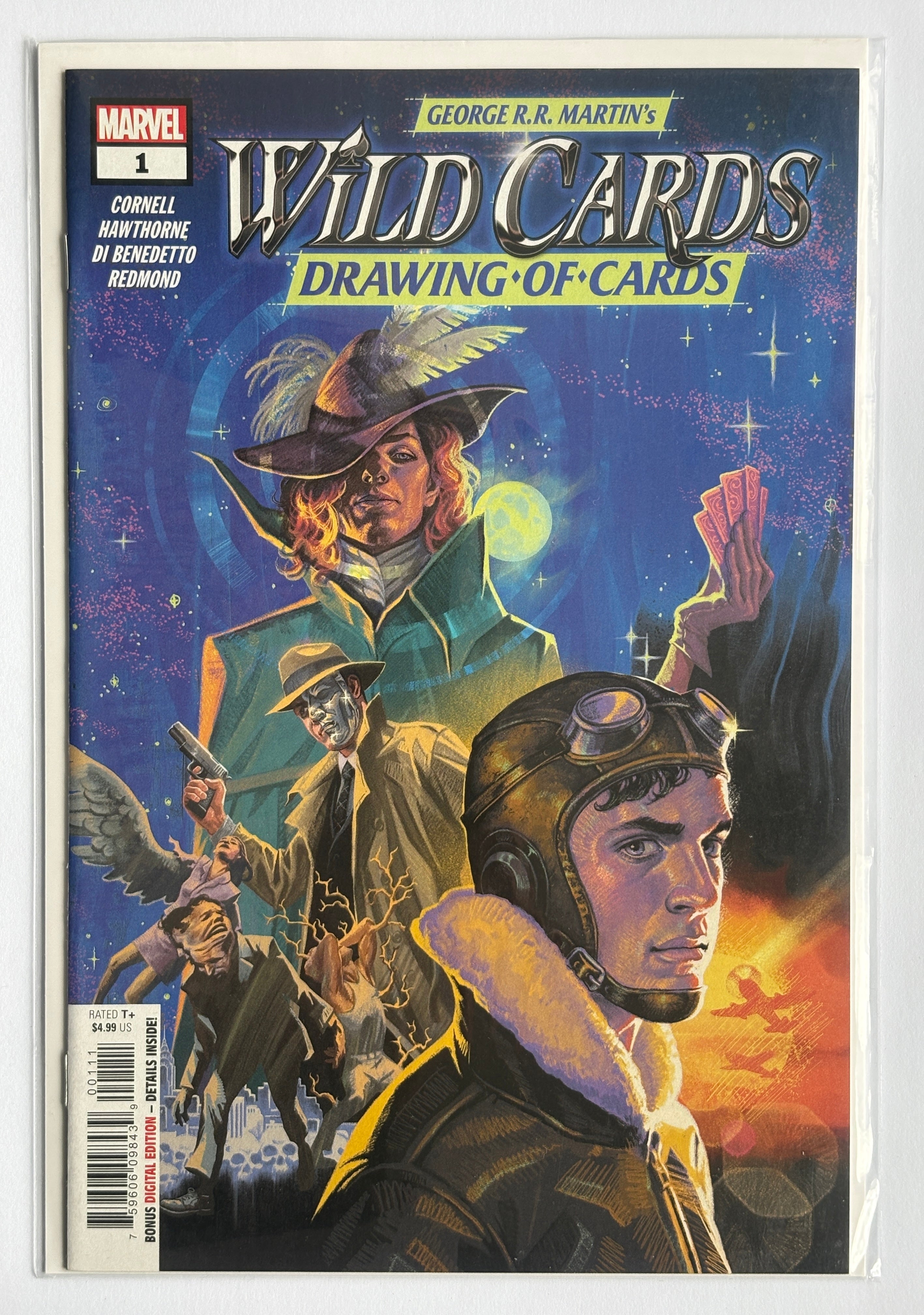 Wild Cards: The Drawing of Cards #1 - 1st Printing Marvel September 2022 NM 9.4