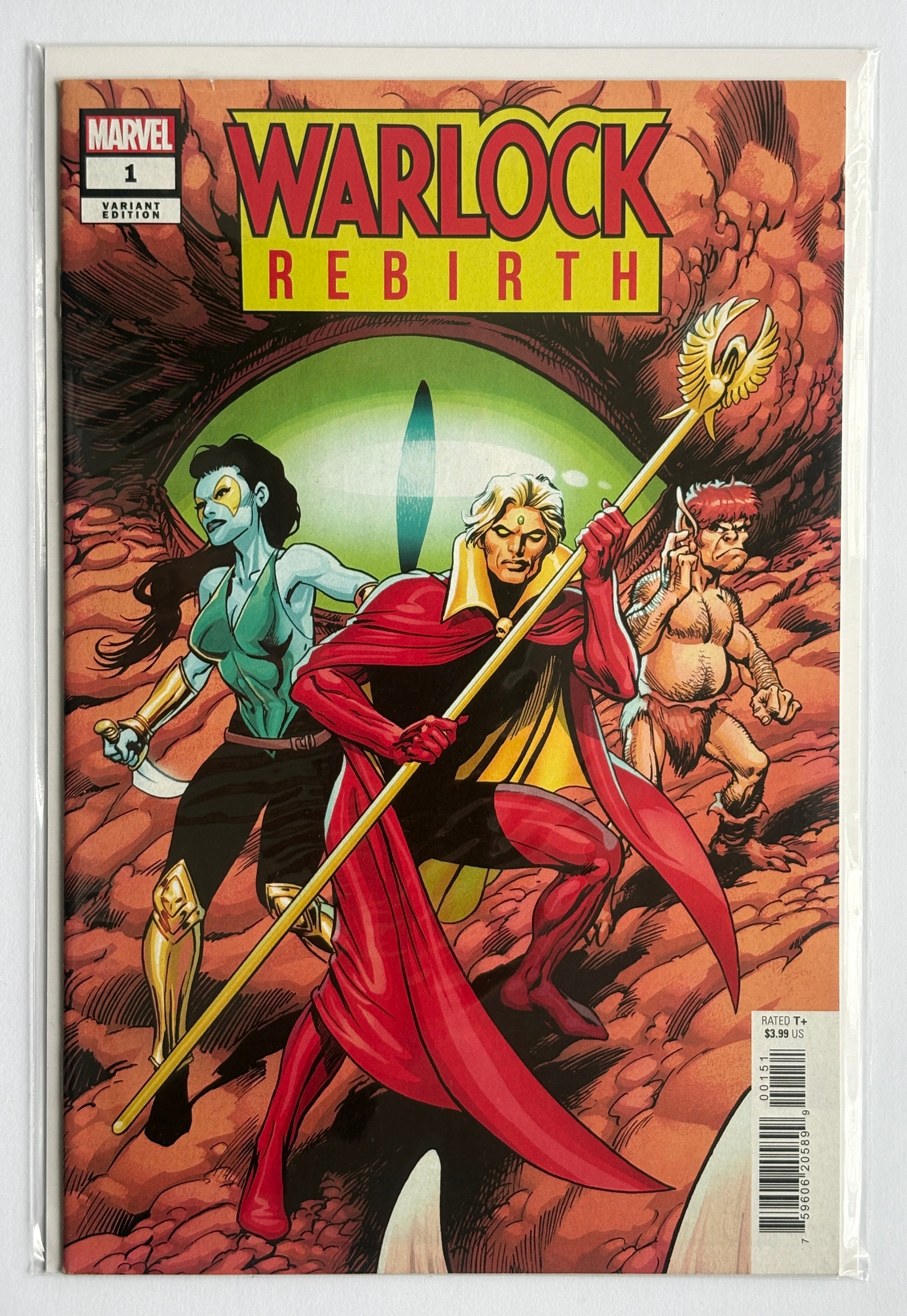 Warlock: Rebirth #1 - 1st Printing Alan Davis Variant Marvel June 2023 VF+ 8.5