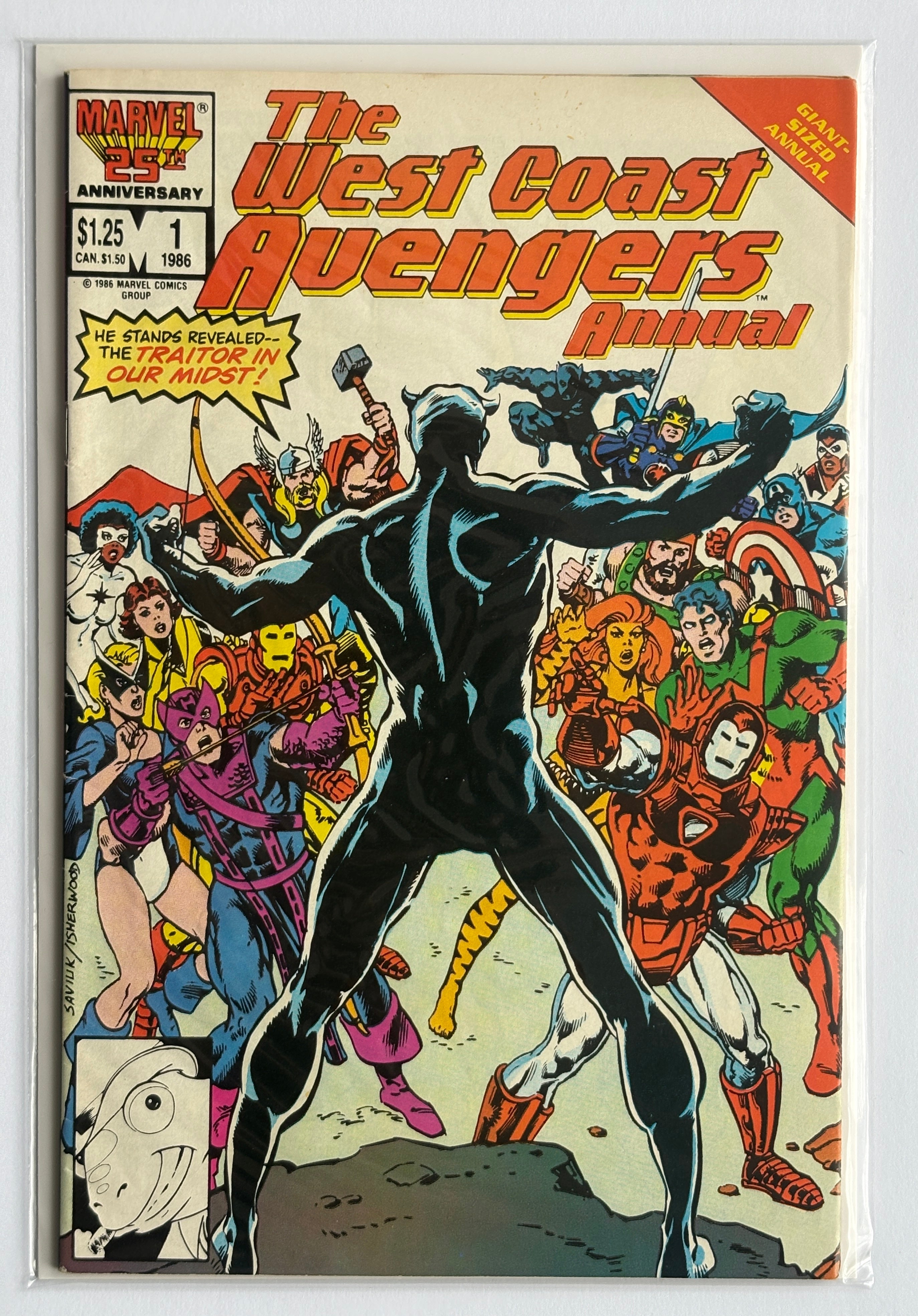 The West Coast Avengers Annual #1 - Marvel Comics 1986 F/VF 7.0