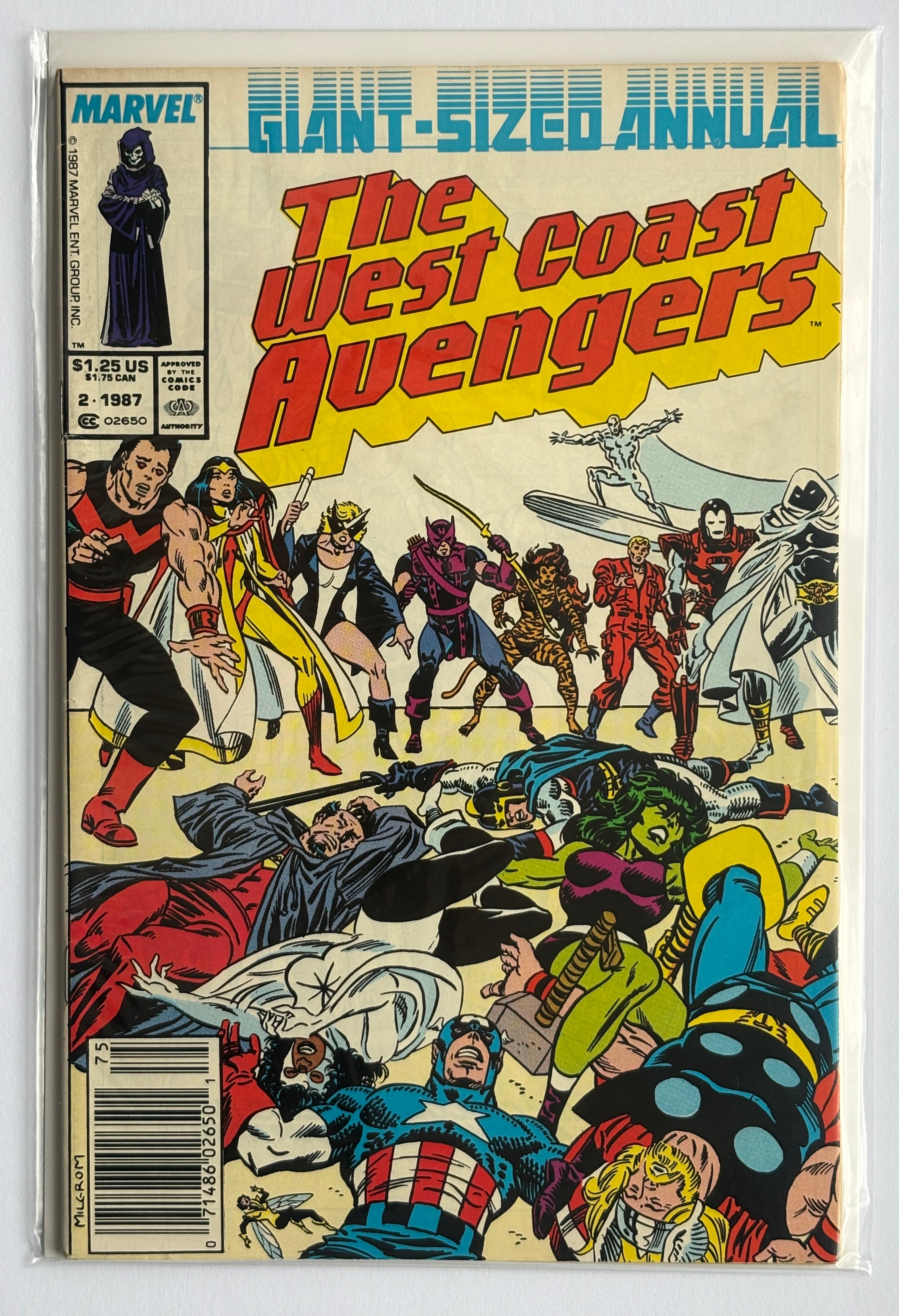 The West Coast Avengers Annual #2 - Marvel Comics 1987 F/VF 7.0