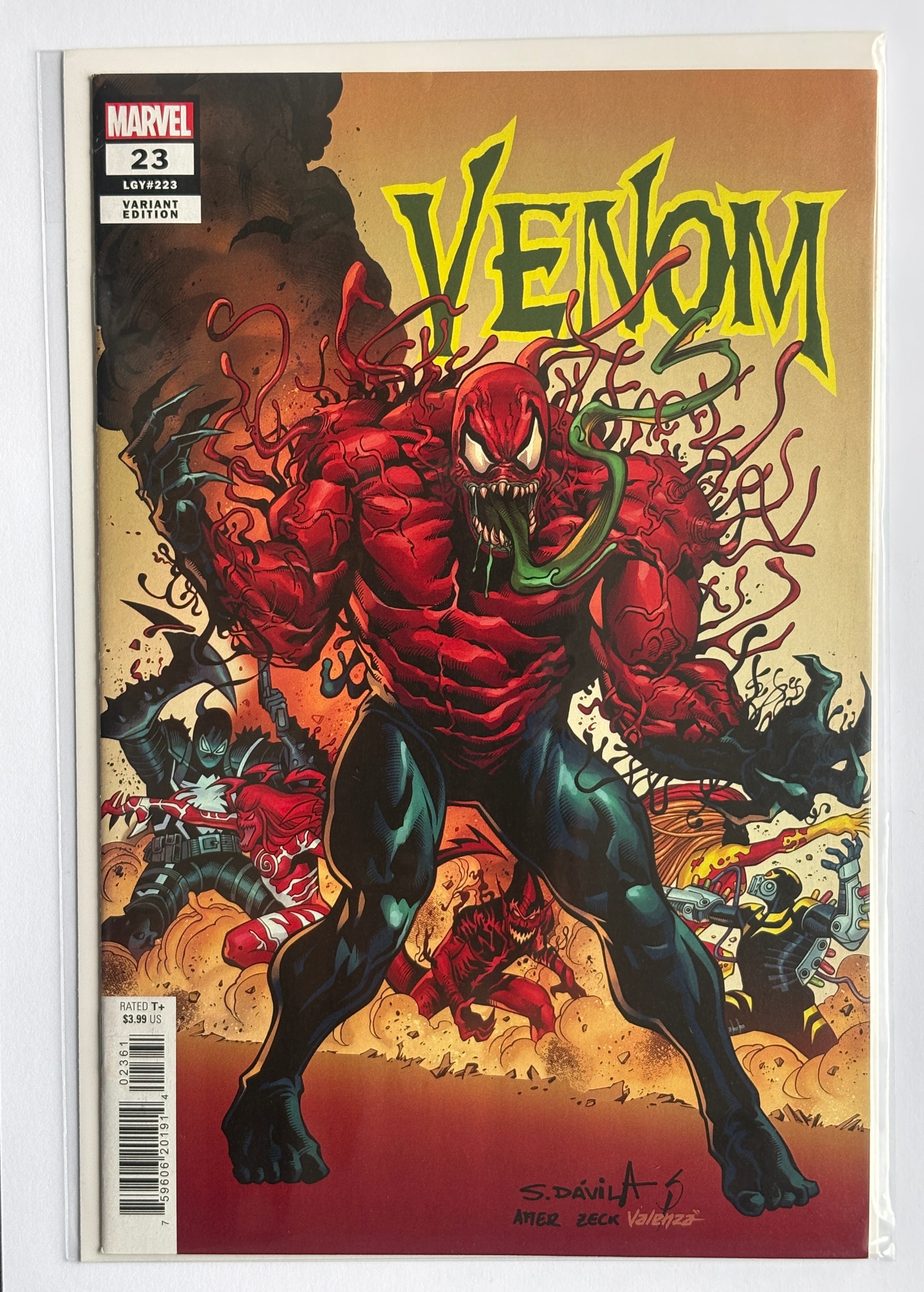 Venom #23 - 1st Printing Variant Marvel Comics September 2023 VF+ 8.5