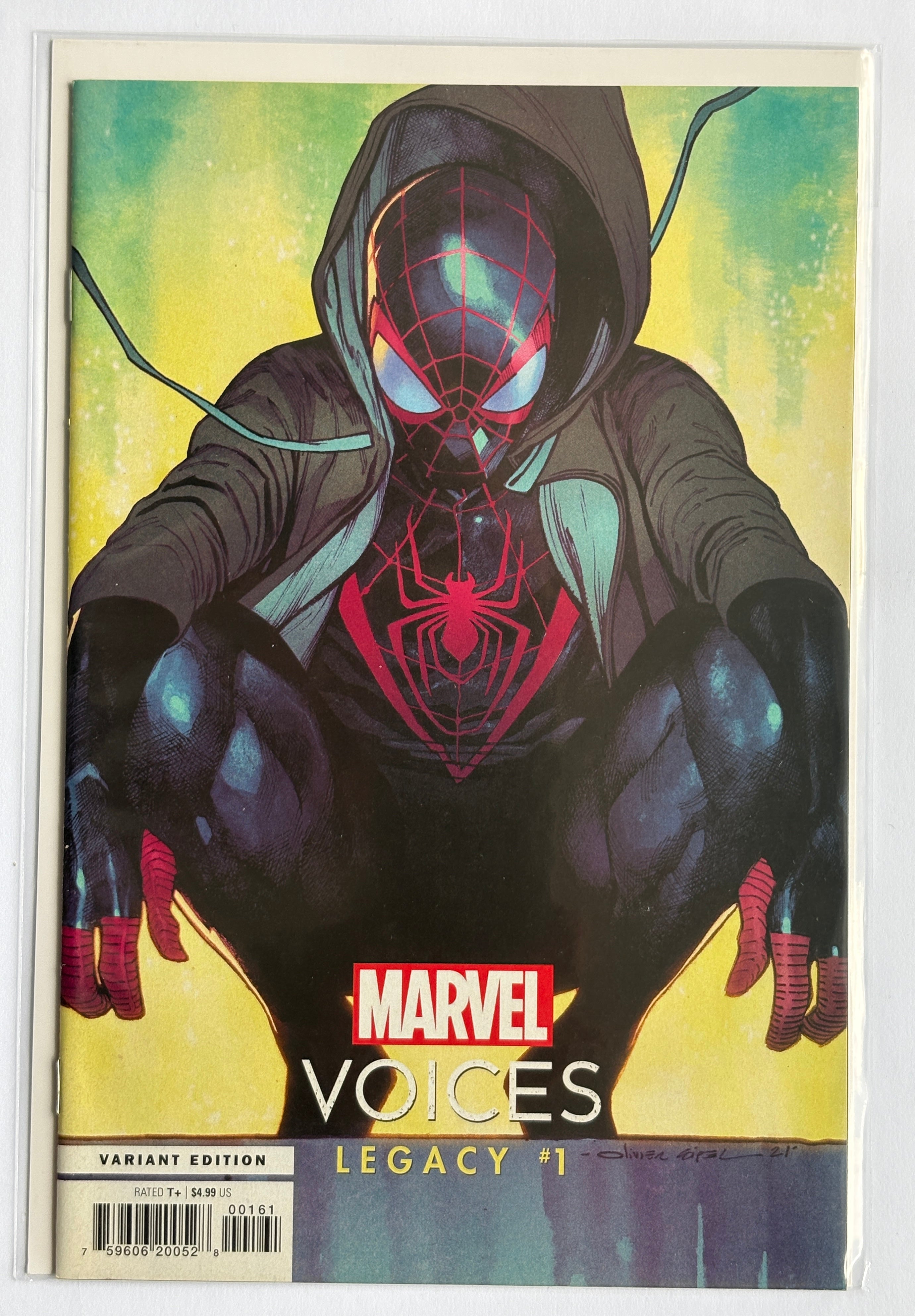 Marvel Voices Legacy #1 - 1st Printing Variant Cover Marvel 2021 NM- 9.2