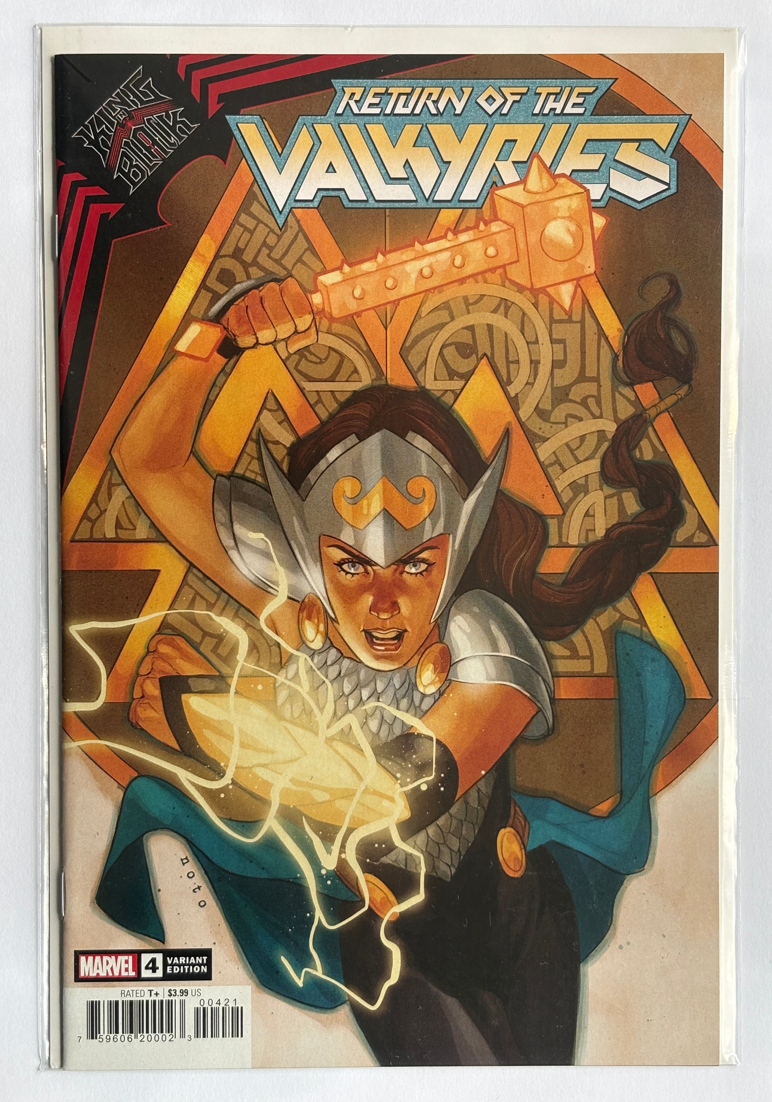 King in Black: Return of the Valkyries #4 - 1st Printing Variant 2021 NM 9.4