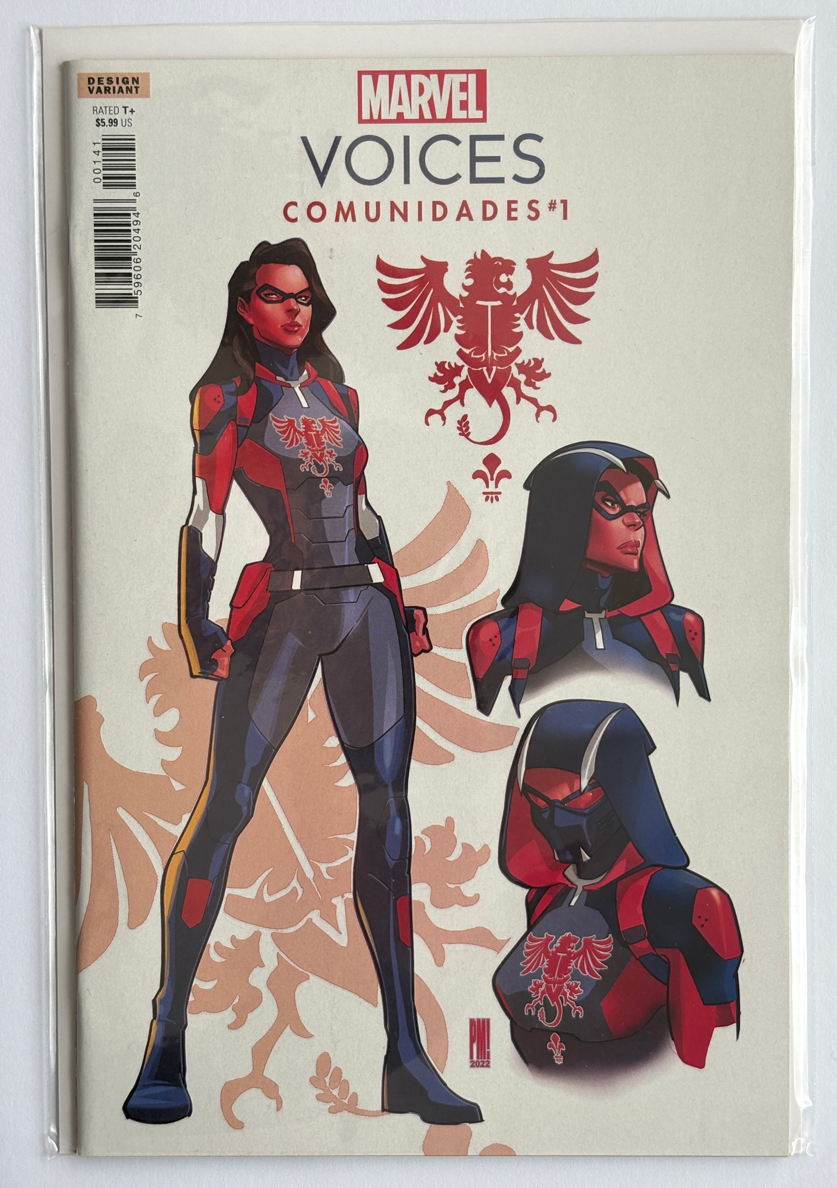 Marvel Voices Community #1 - Paco Medina Design Variant November 2022 NM 9.4