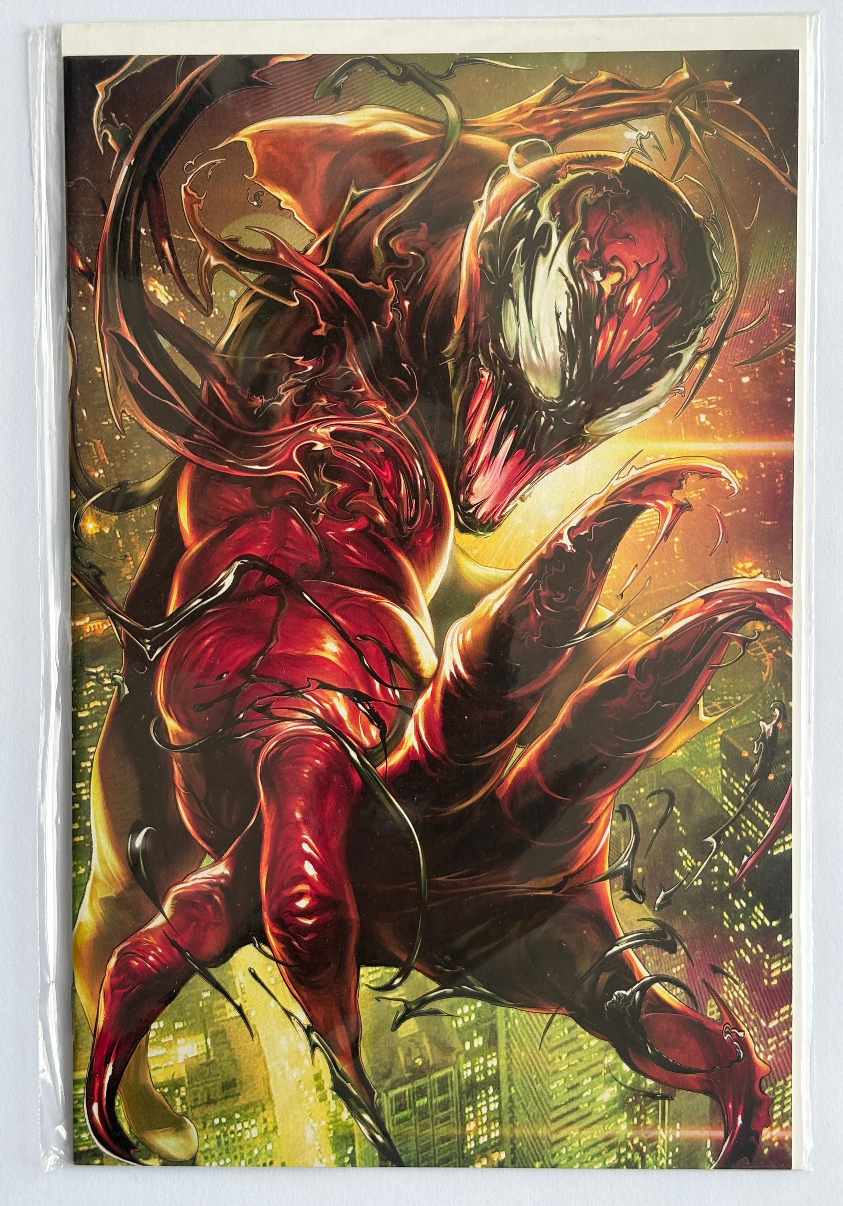 Venom #14 - Battle Lines Virgin Variant Marvel Comics July 2019 NM 9.4