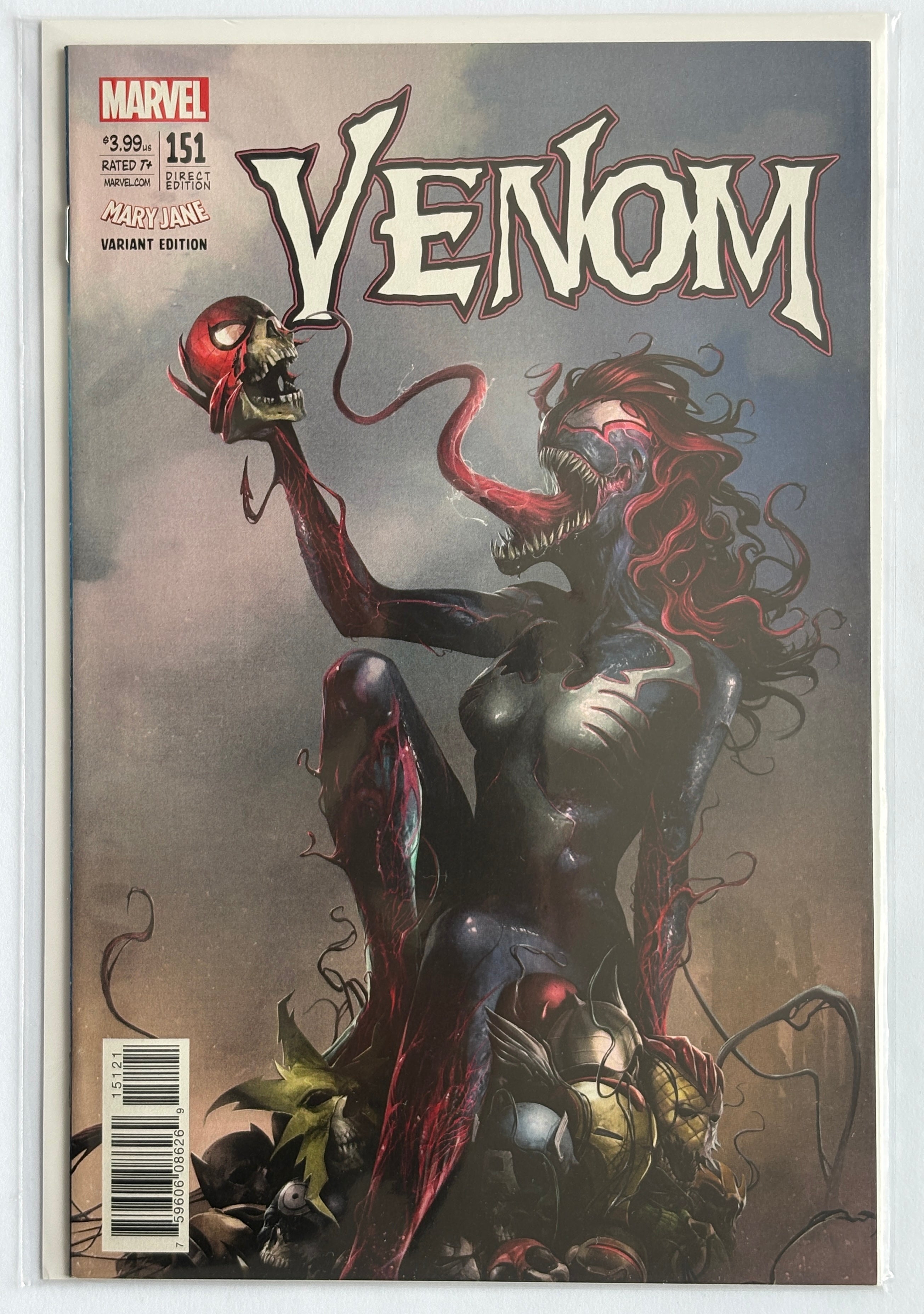 Venom #151 - 1st Printing Mary Jane Variant Marvel August 2017 VF/NM 9.0