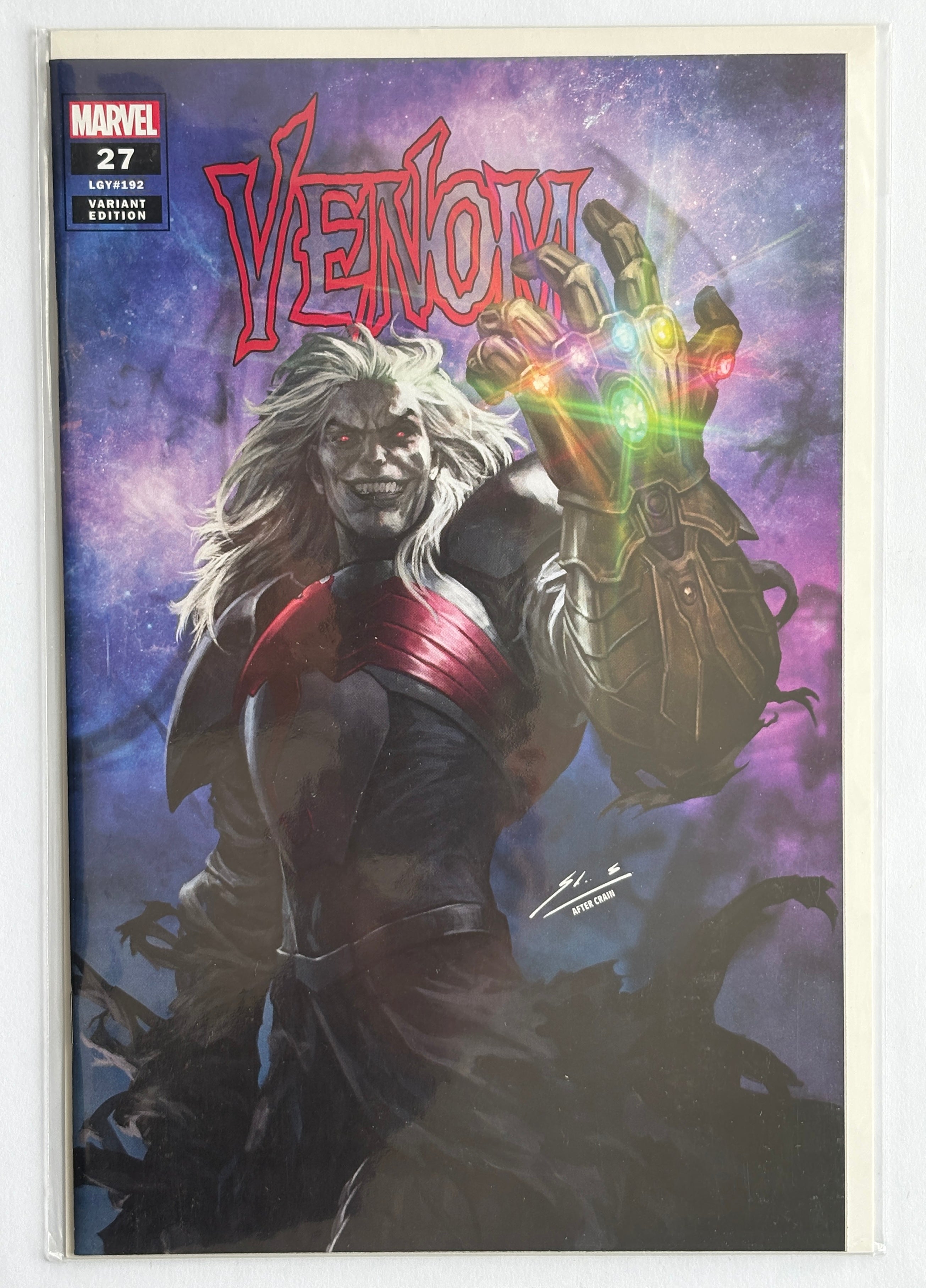 Venom #27 - Crain Variant Marvel Comics October 2020 NM 9.4
