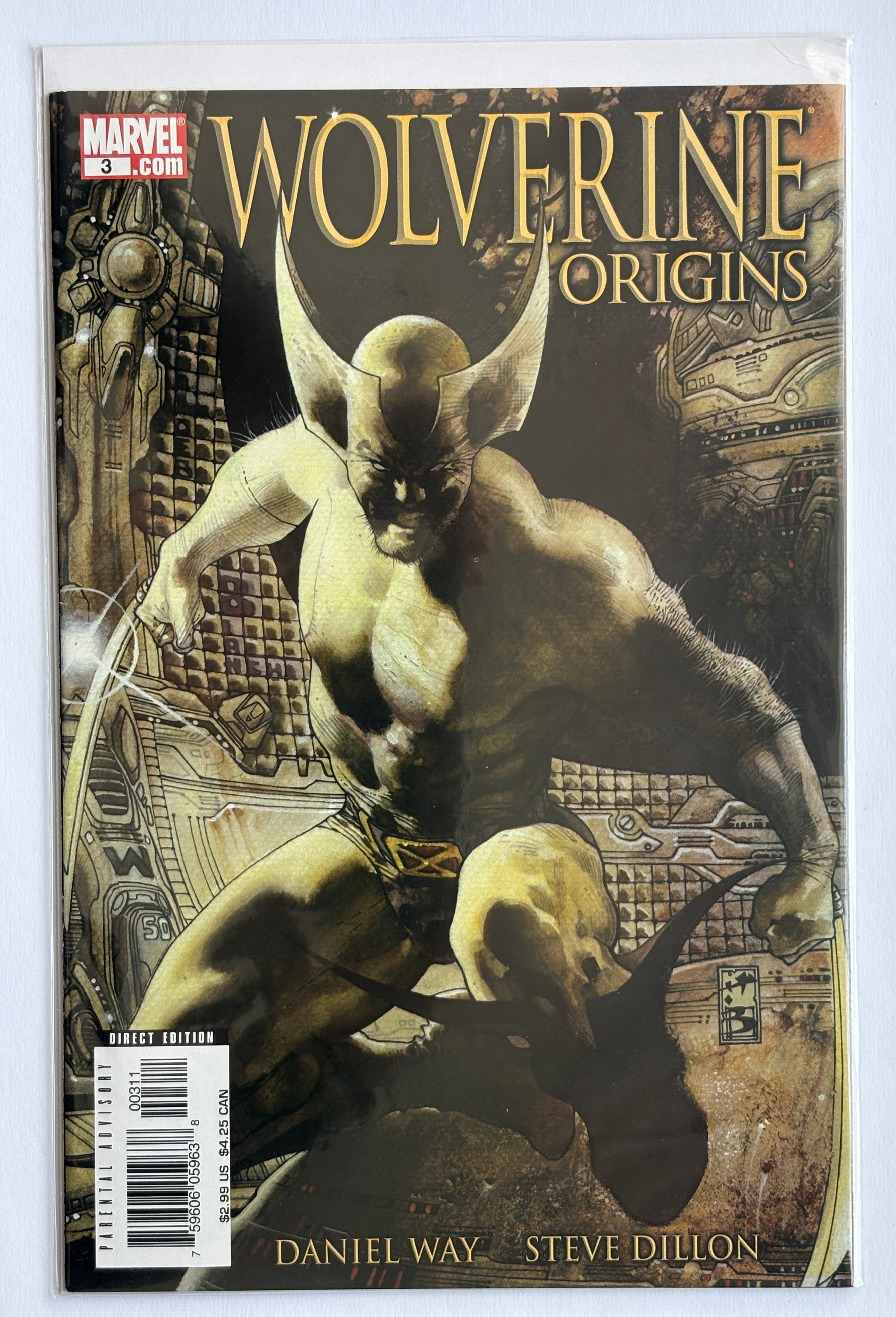 Wolverine Origins #3 - 1st Printing Marvel Comics August 2006 VF- 7.5