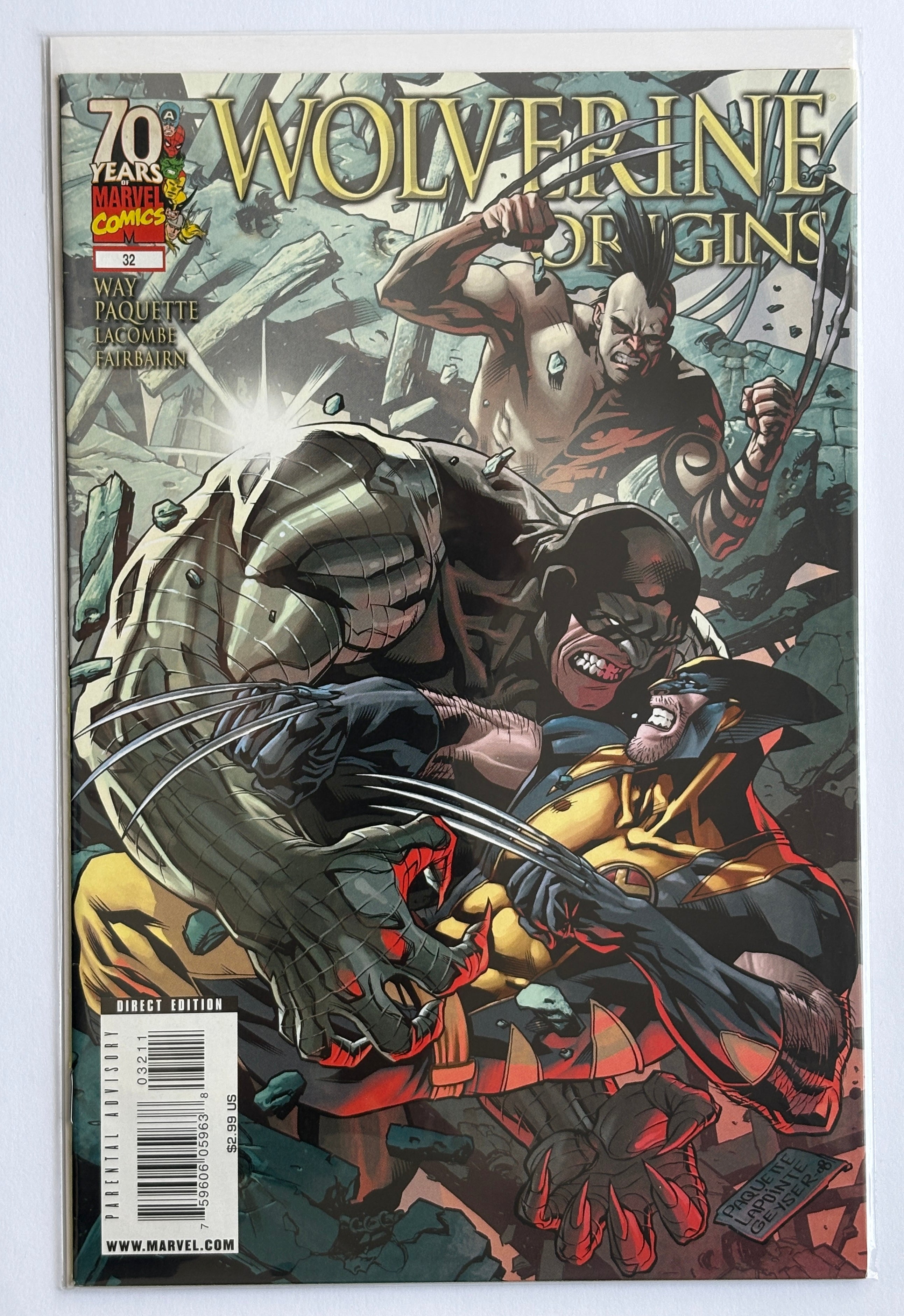 Wolverine Origins #32 - 1st Printing Marvel Comics March 2009 VF 8.0