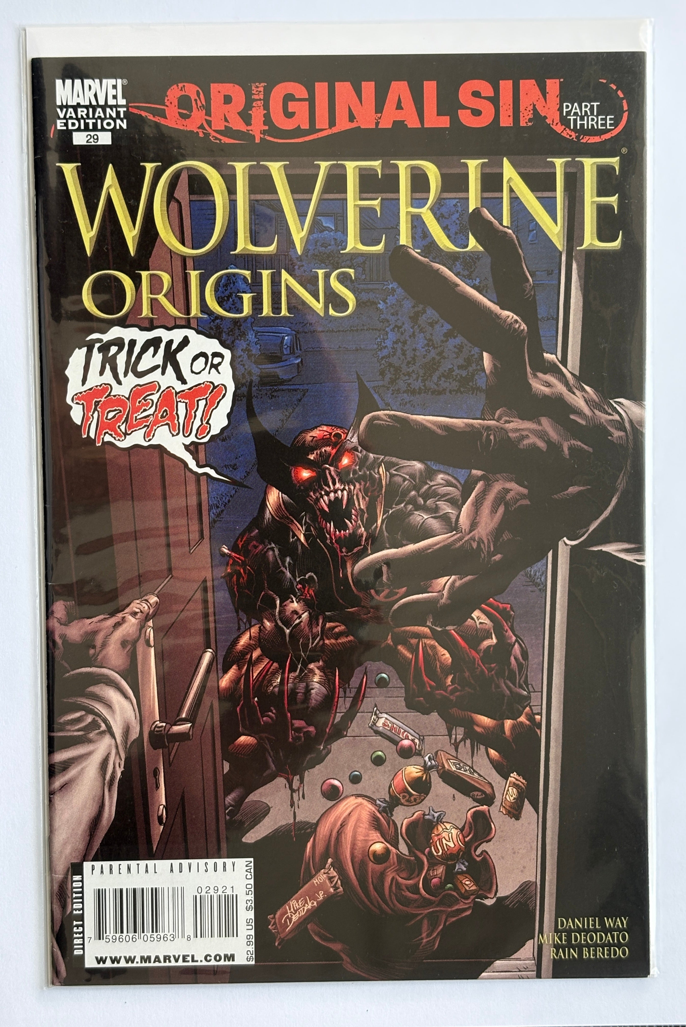 Wolverine Origins #29 - 1st Printing Variant Marvel Comics December 2008 VF 8.0