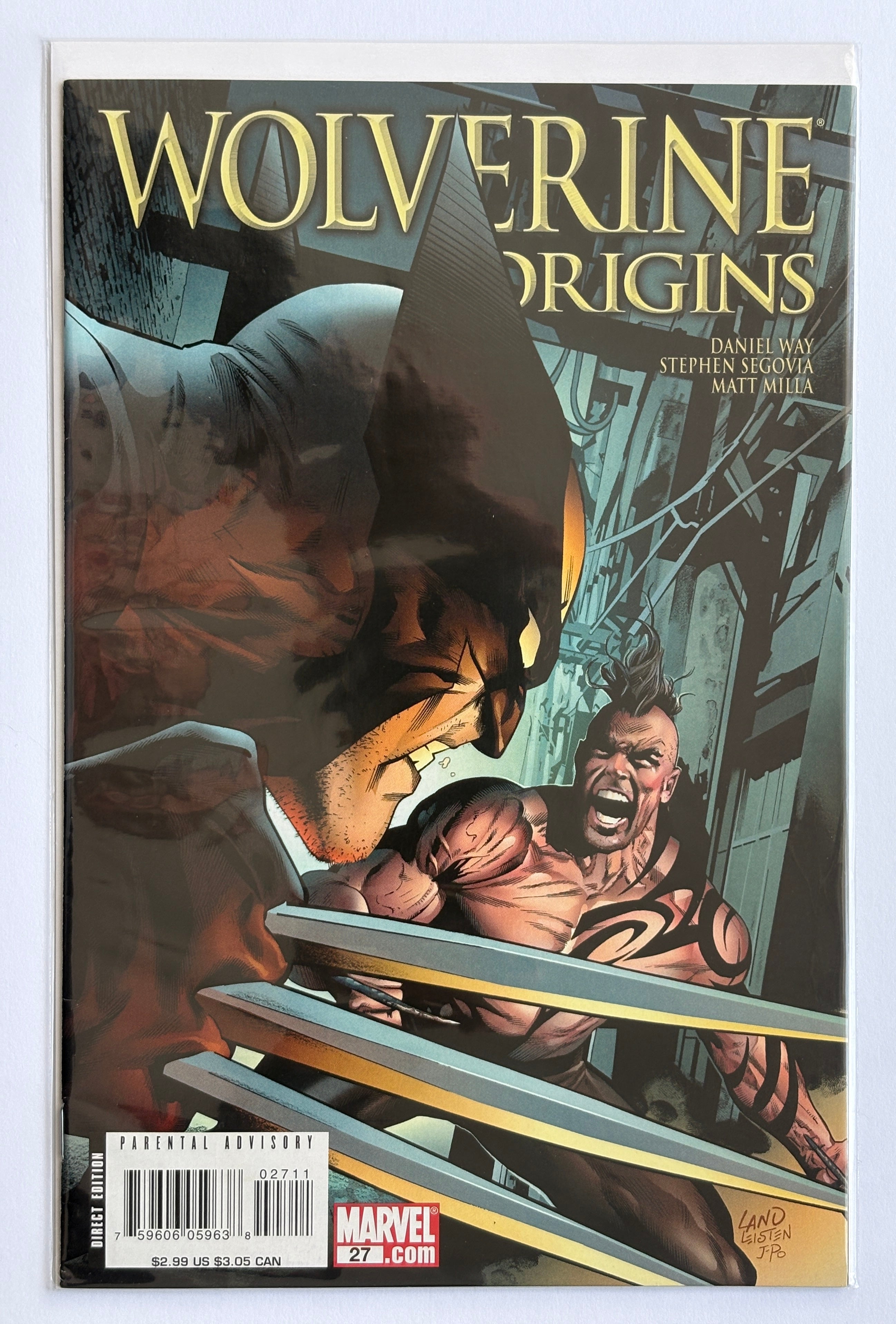 Wolverine Origins #27 - 1st Printing Marvel Comics September 2008 VF- 7.5