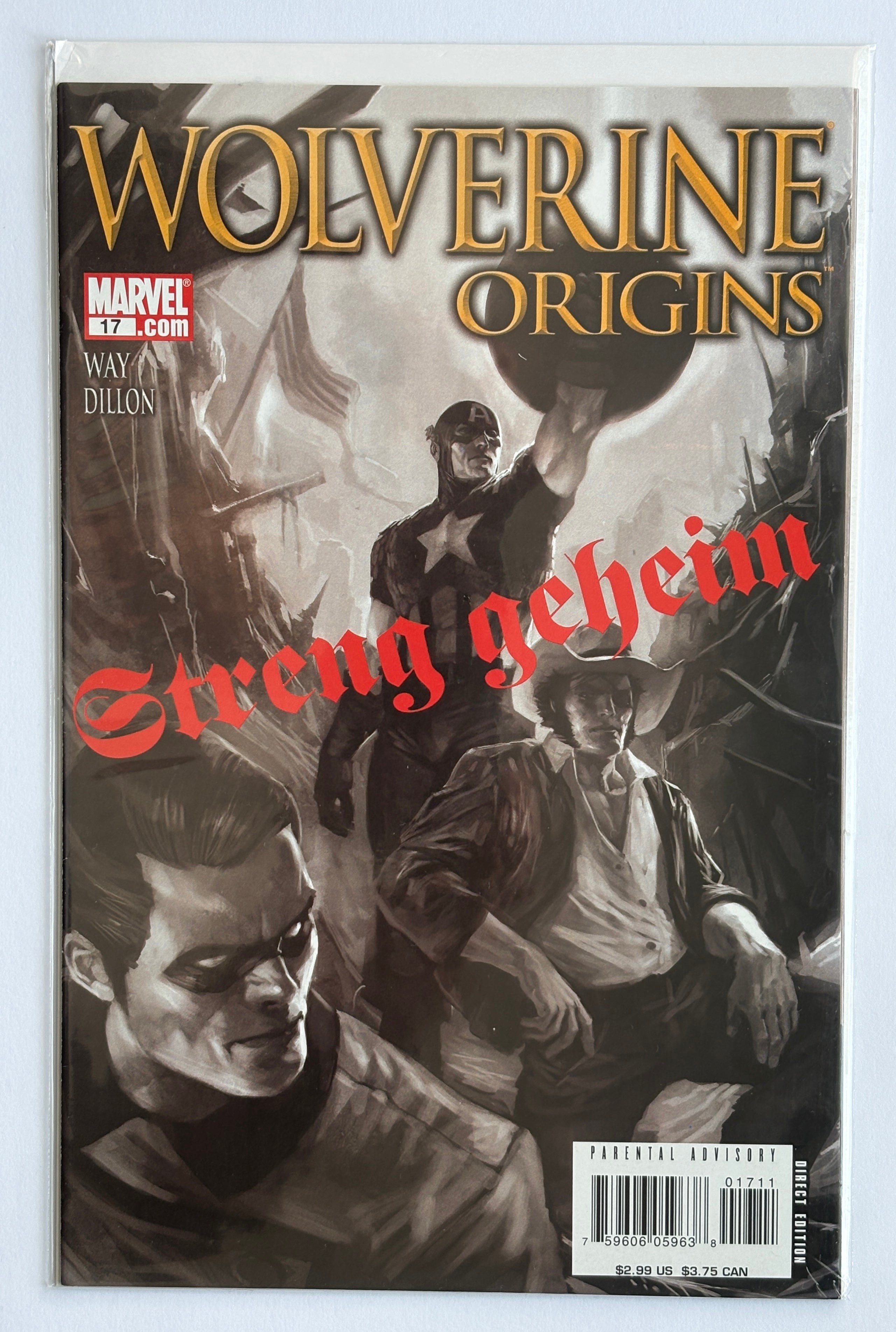 Wolverine Origins #17 - 1st Printing Marvel Comics November 2007 VF- 7.5
