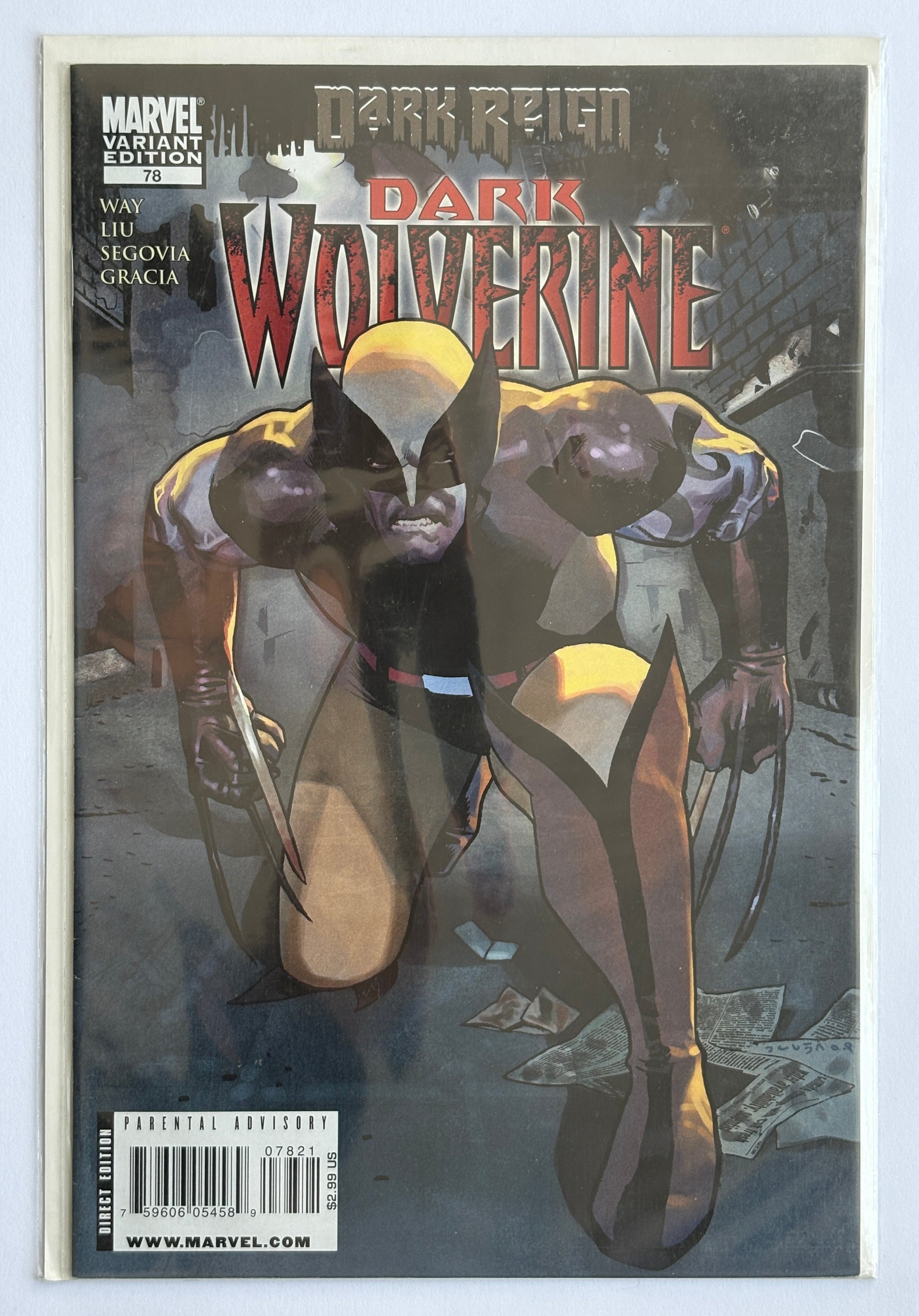 Dark Wolverine #78 - 1st Print Variant Edition Marvel November 2009 F/VF 7.0