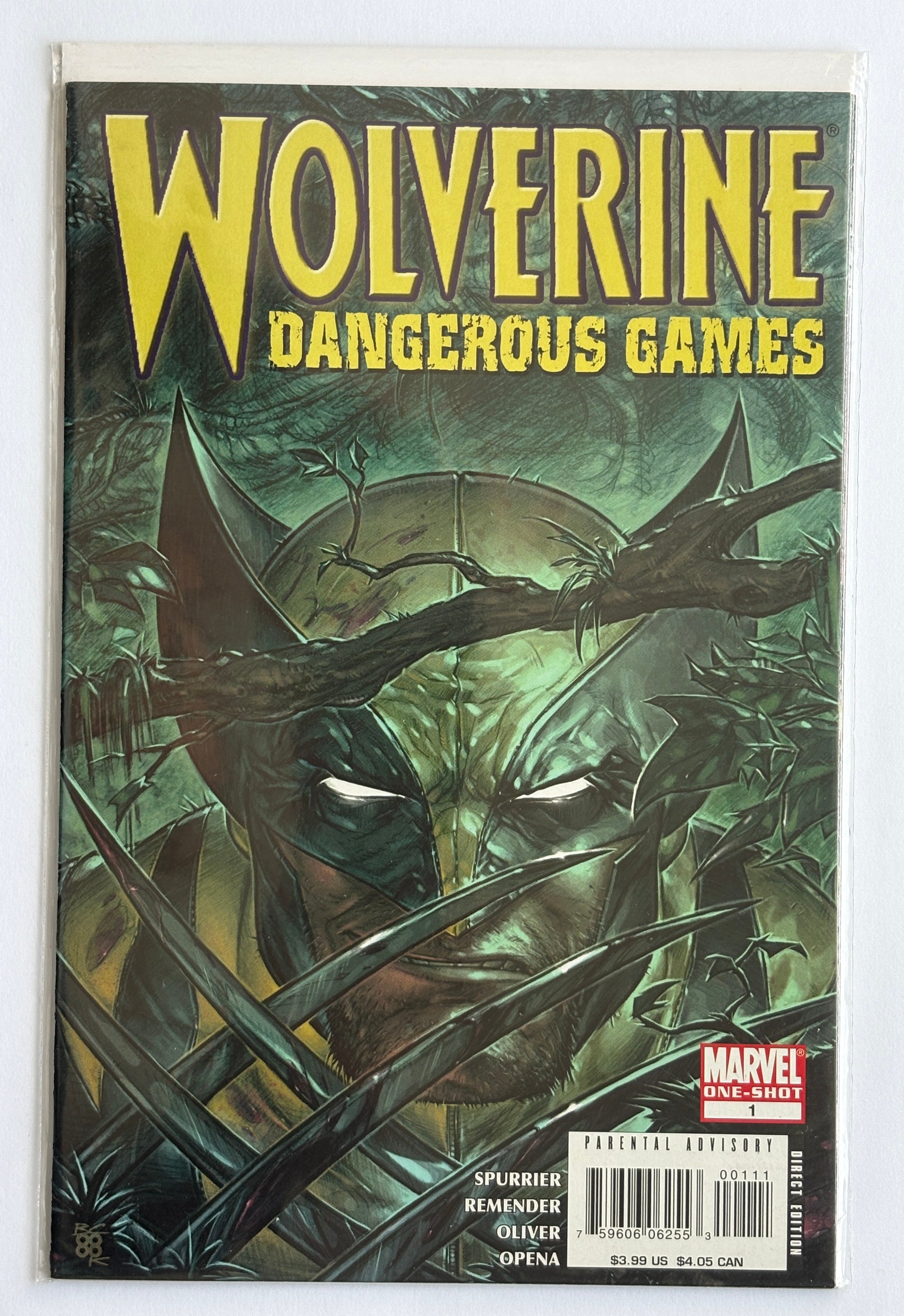 Wolverine: Dangerous Games #1 - One-Shot Marvel August 2008 VF- 7.5