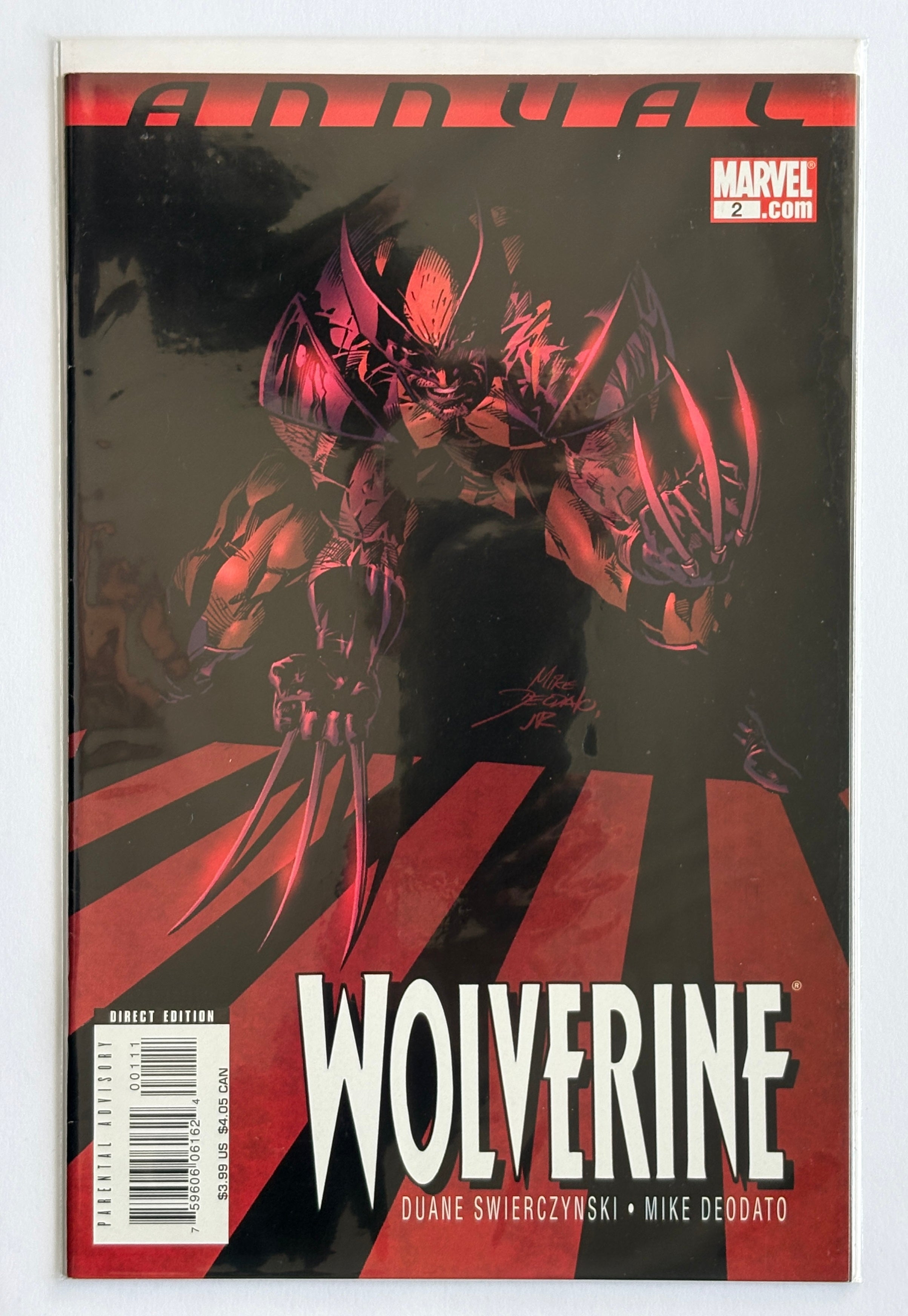 Wolverine Annual #2 - 1st Printing Marvel November 2008 F/VF 7.0