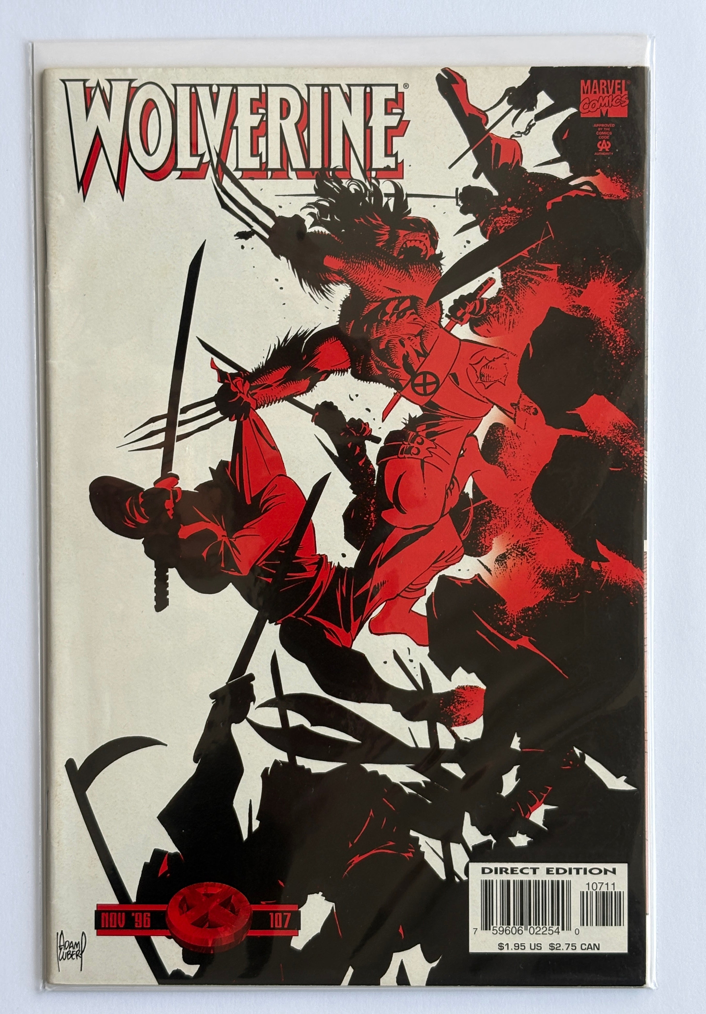 Wolverine #107 - Marvel Comics November 1996 FN+ 6.5