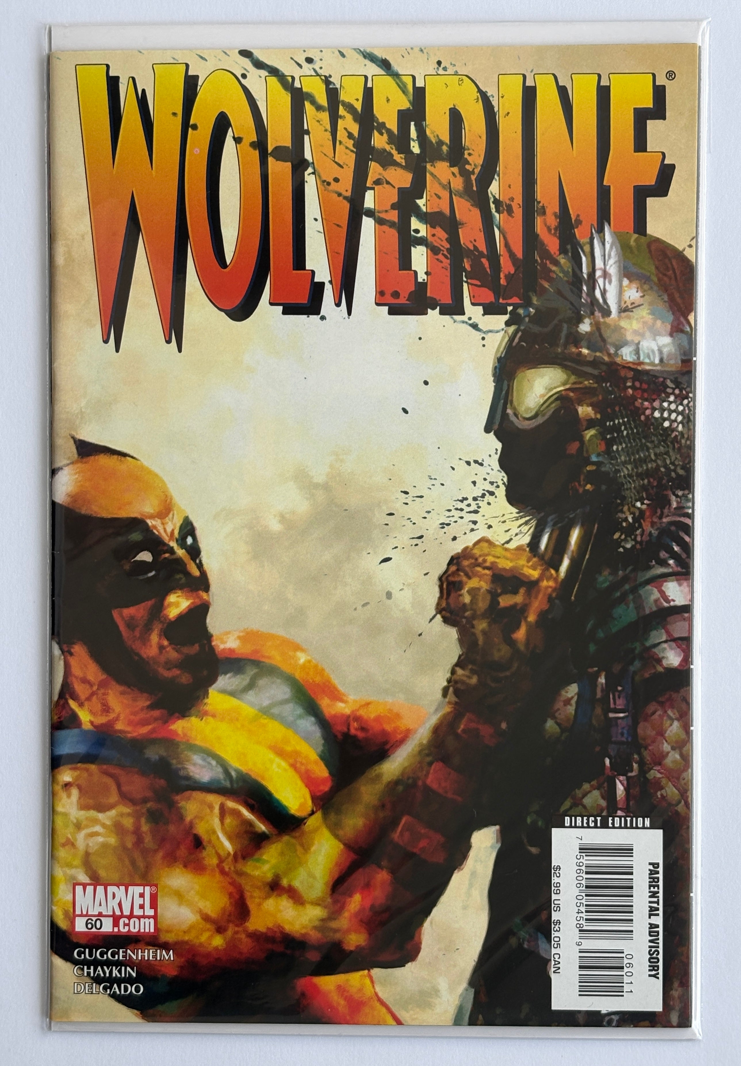 Wolverine #60 - Direct Edition 1st Print February 2008 VF 8.0