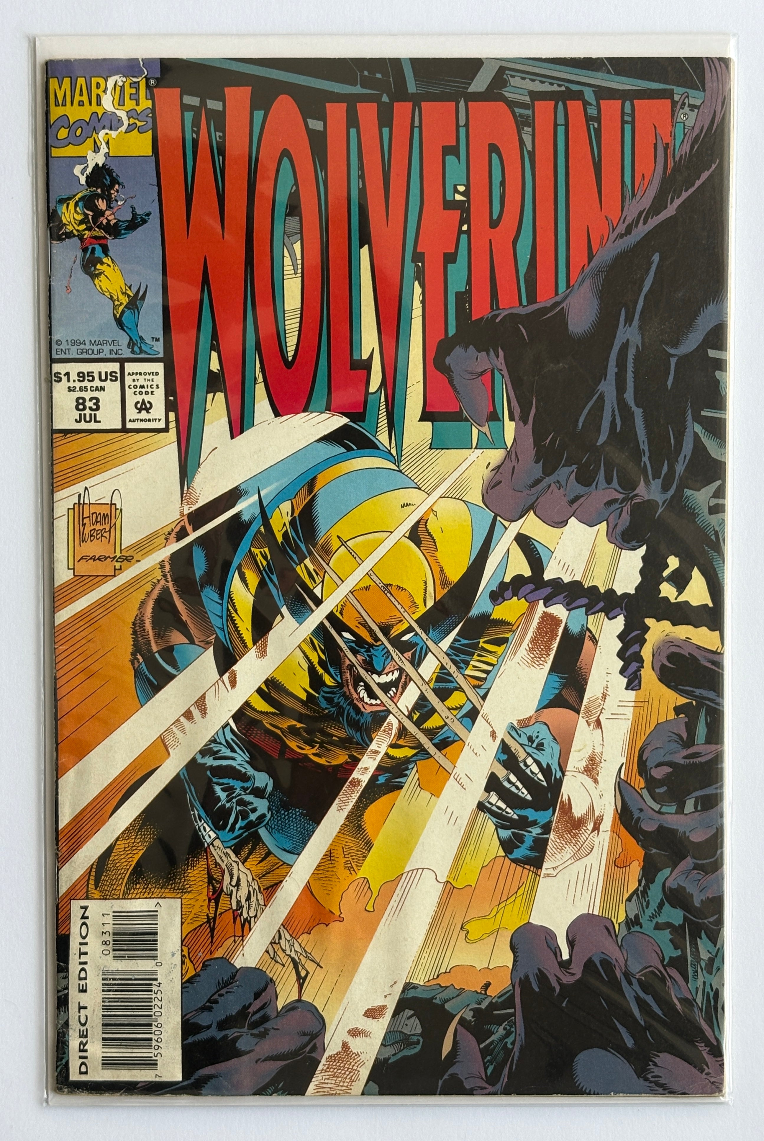 Wolverine #83 - 1st Printing Marvel Comics July 1994 VG/FN 5.0