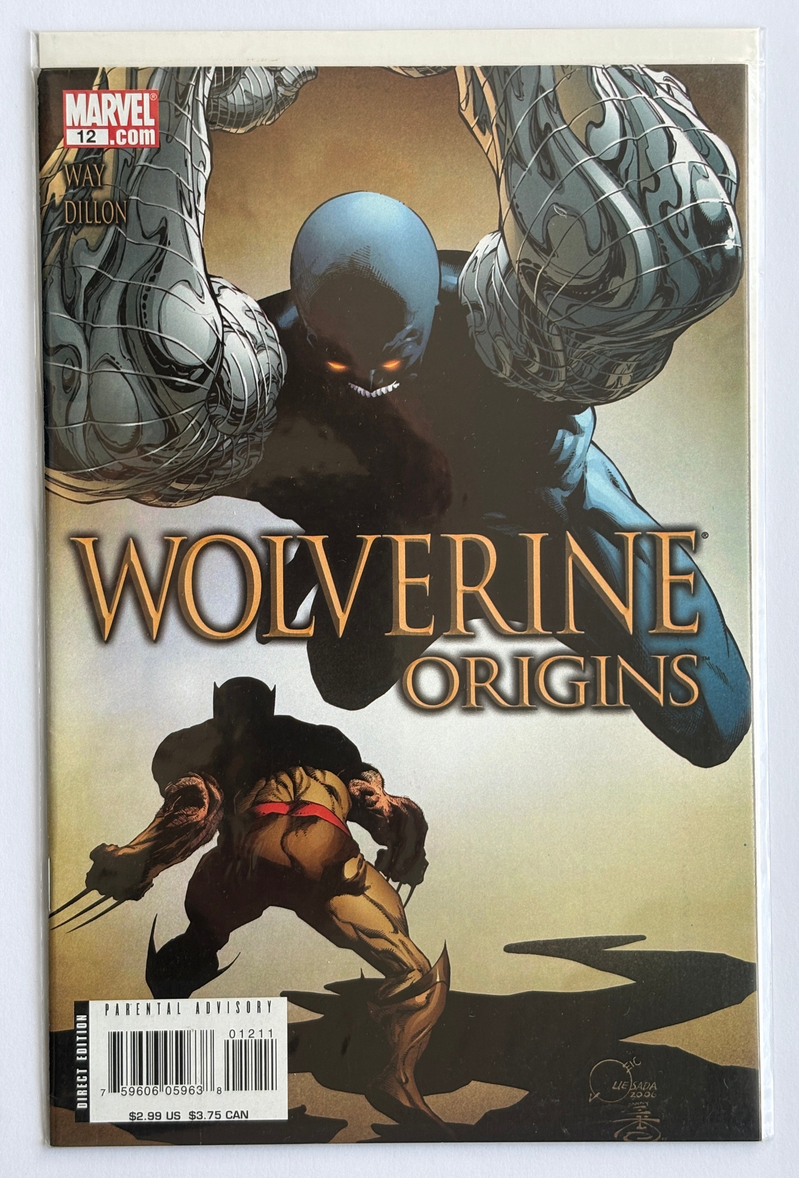 Wolverine Origins #12 - Direct Edition 1st Print - May 2007 VF 8.0