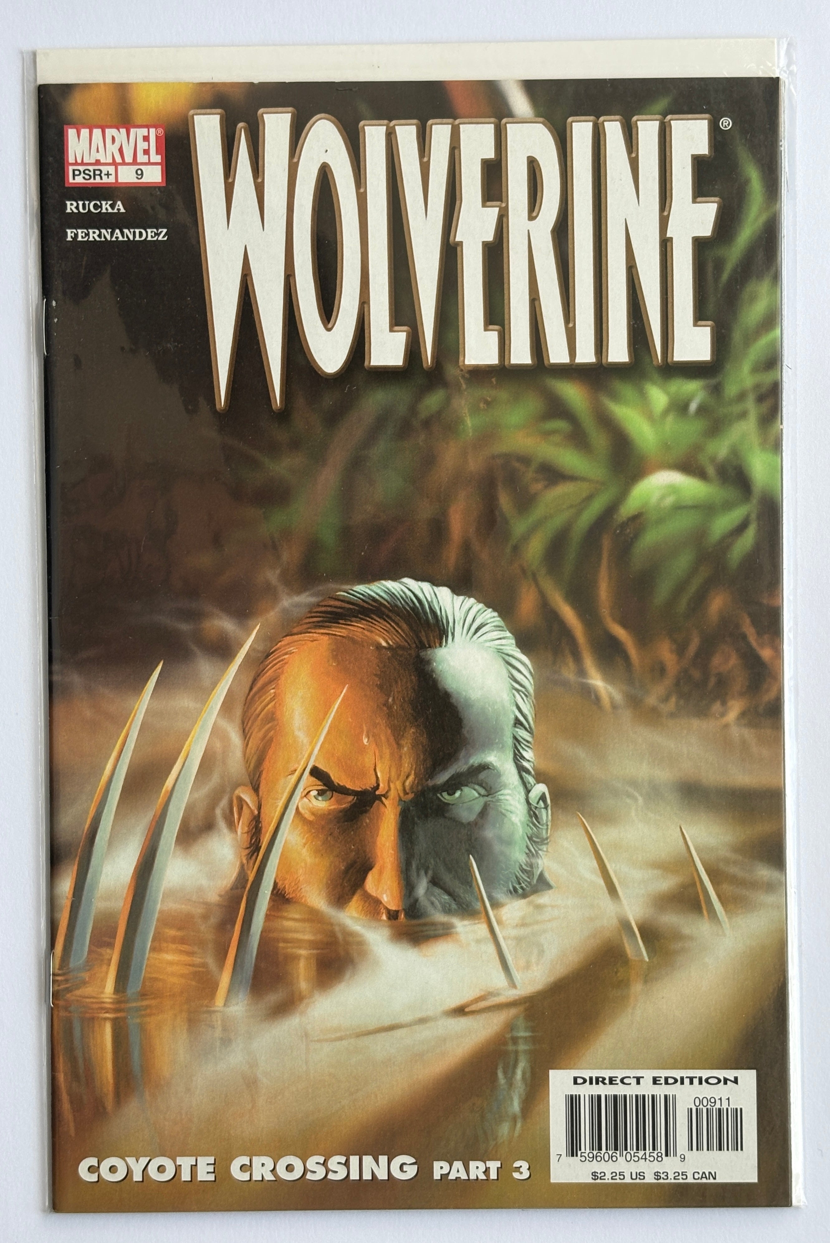 Wolverine #9 - Coyote Crossing - Direct Edition 1st Print - February 2004 VF- 7.5
