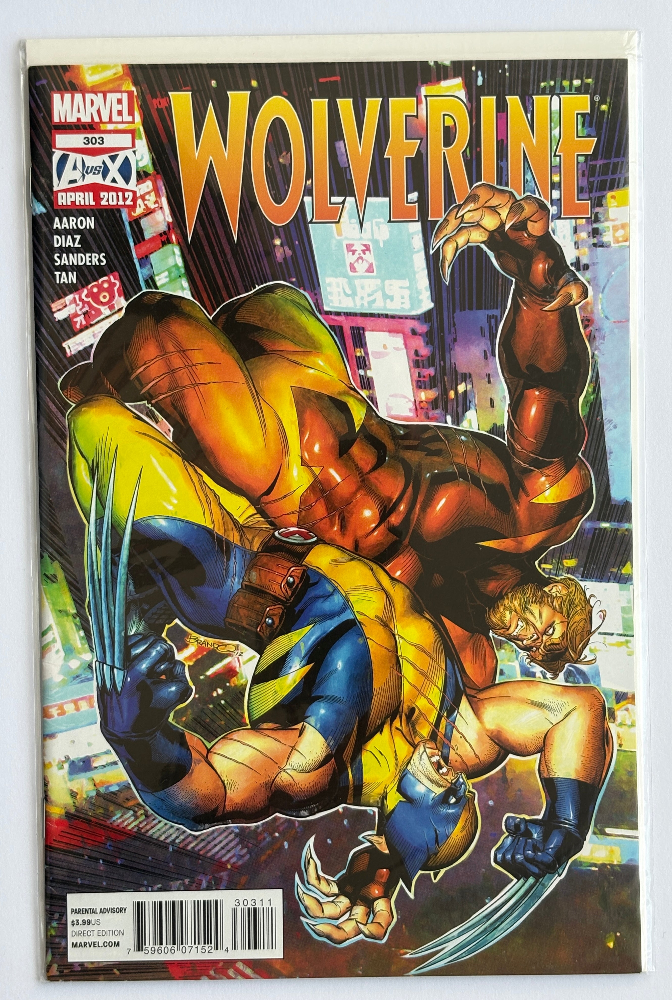 Wolverine 303 - 1st Print - Marvel Comics May 2012 VF- 7.5